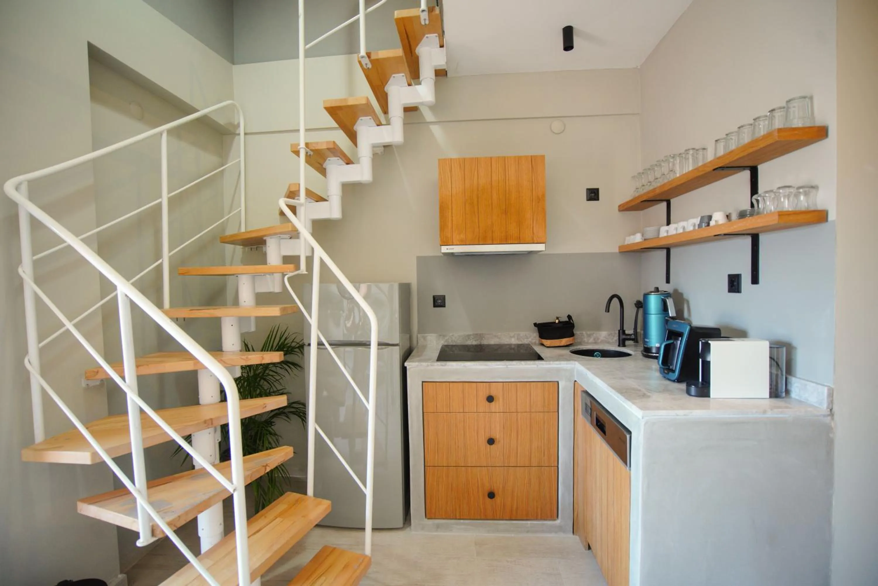 kitchen in Alp Suites Mandalin