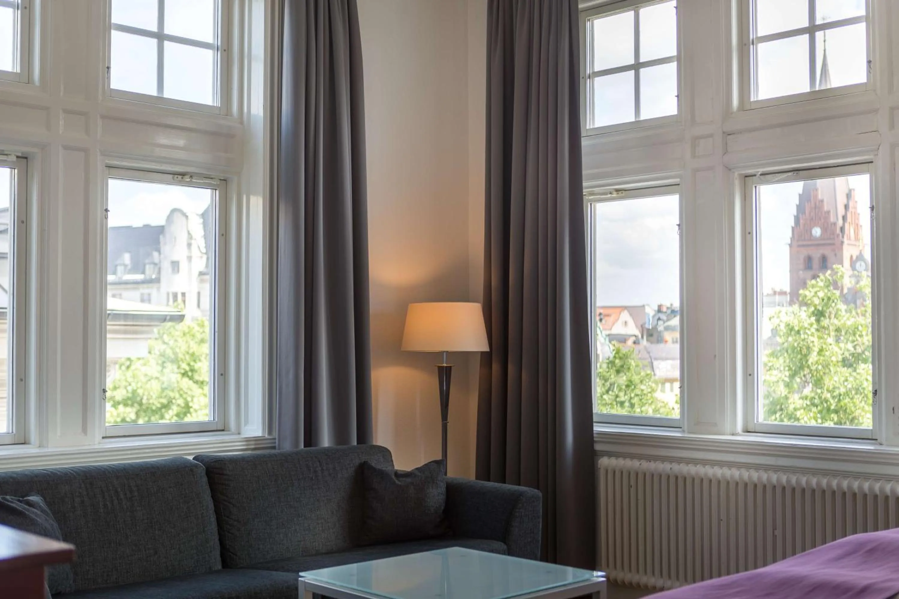 Bedroom, Bed in Scandic Stortorget