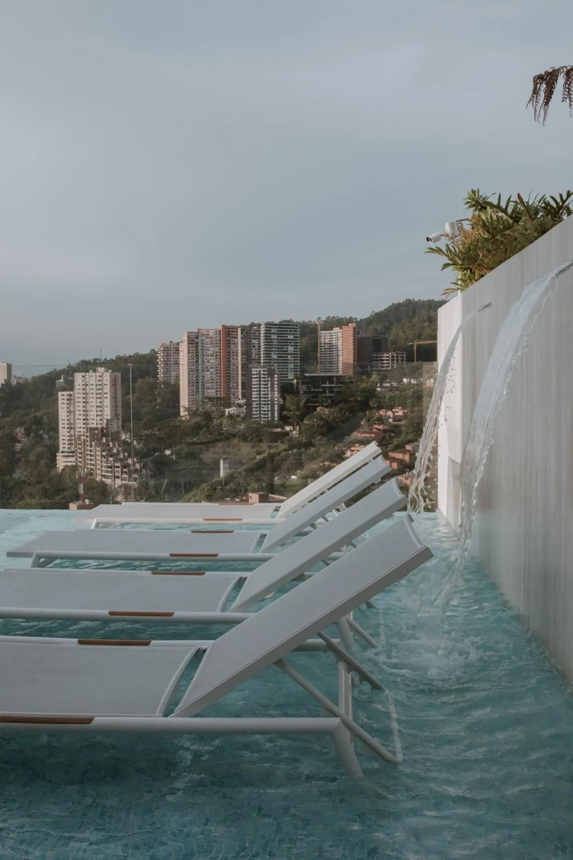 Pool view in Binn Hotel Pool view in Binn Hotel