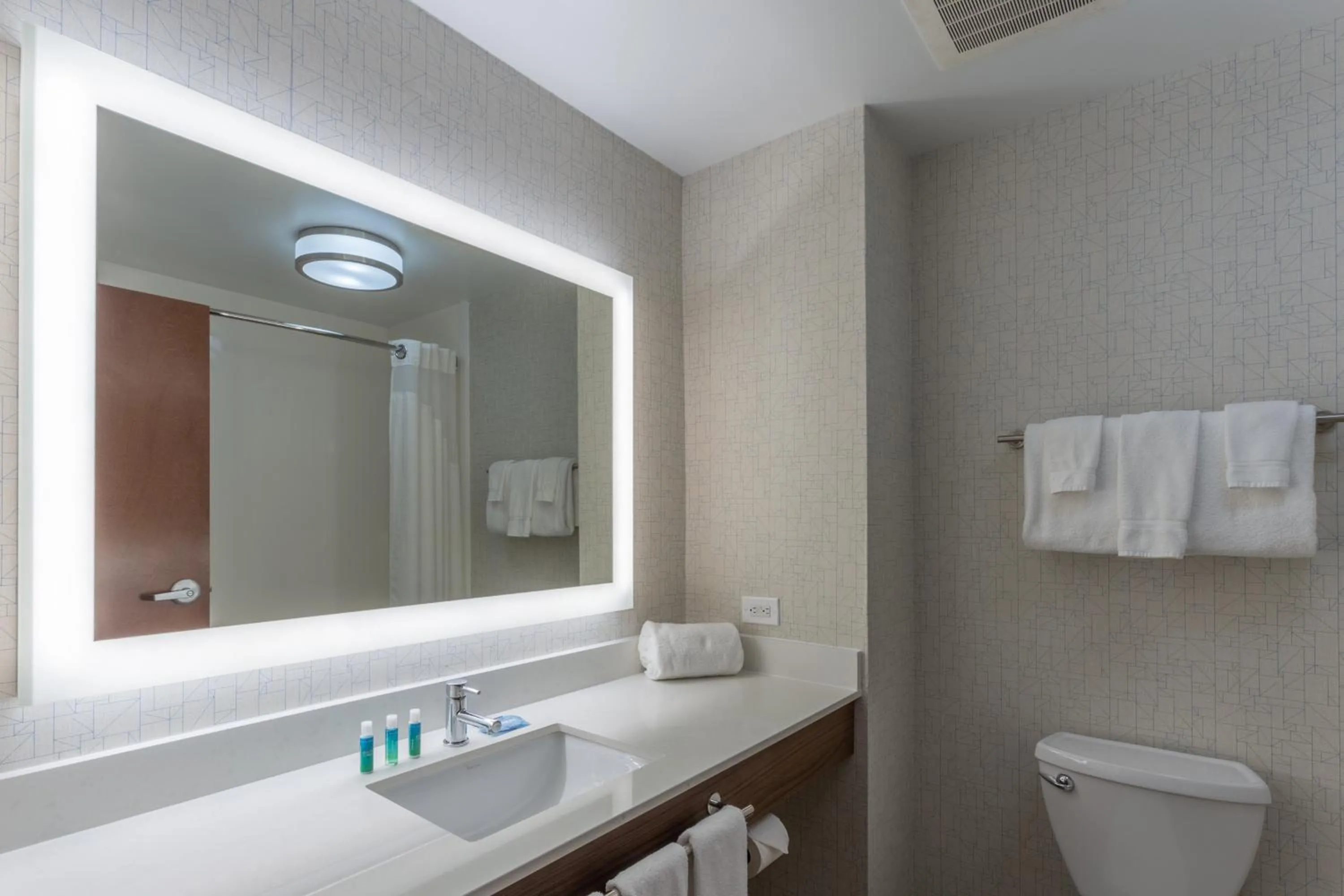 Bathroom in Holiday Inn Express - Indianapolis - Southeast by IHG