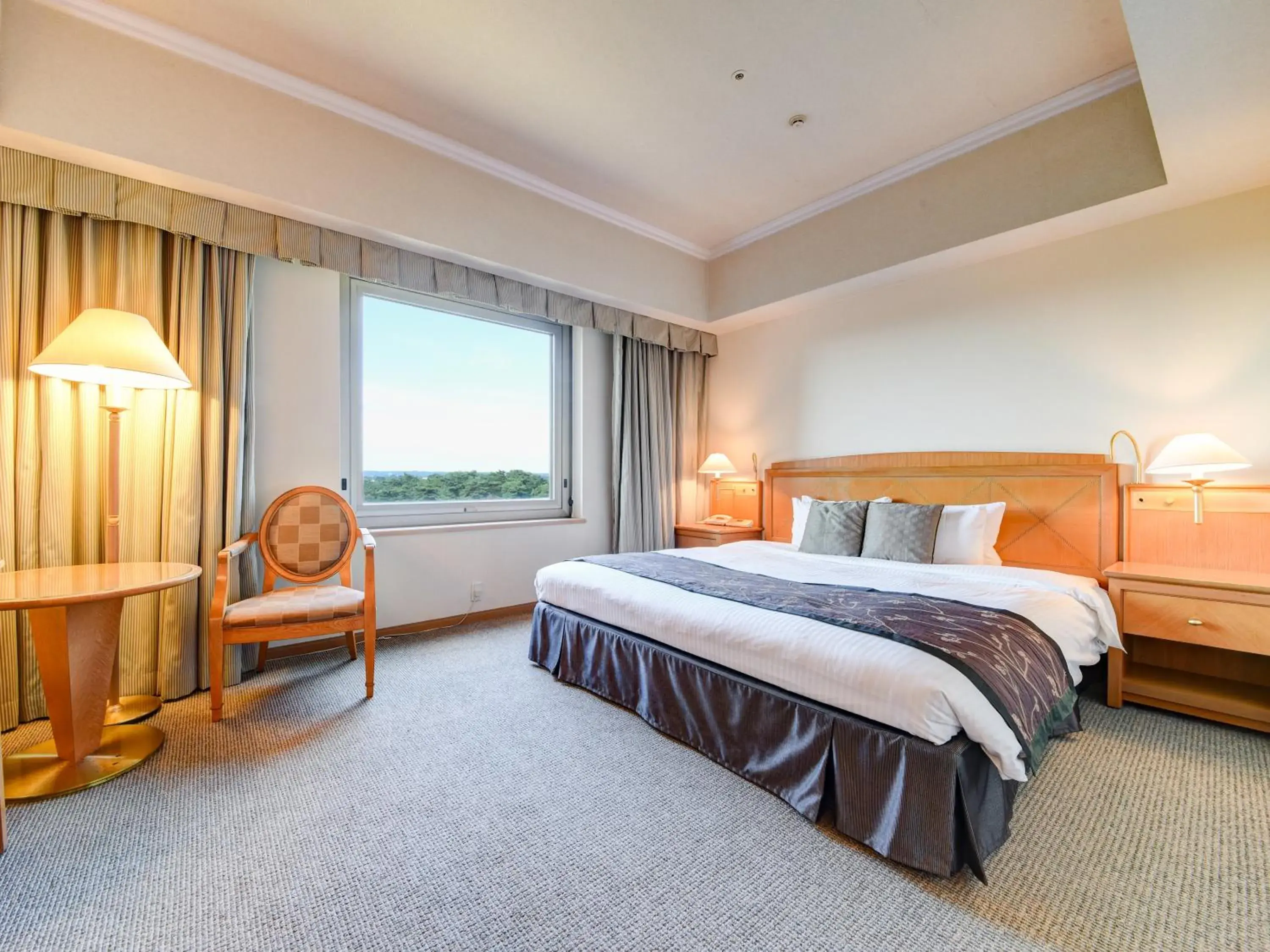 Bed in Forest Inn Showakan (Okura Hotels & Resorts) Bed in Forest Inn Showakan (Okura Hotels & Resorts)