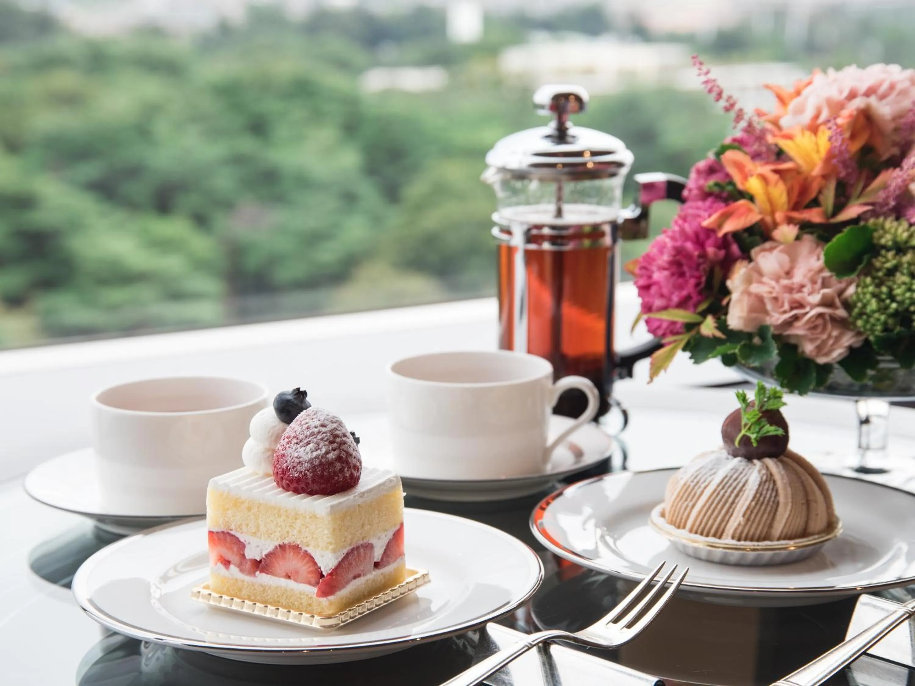 Food close-up in Forest Inn Showakan (Okura Hotels & Resorts)