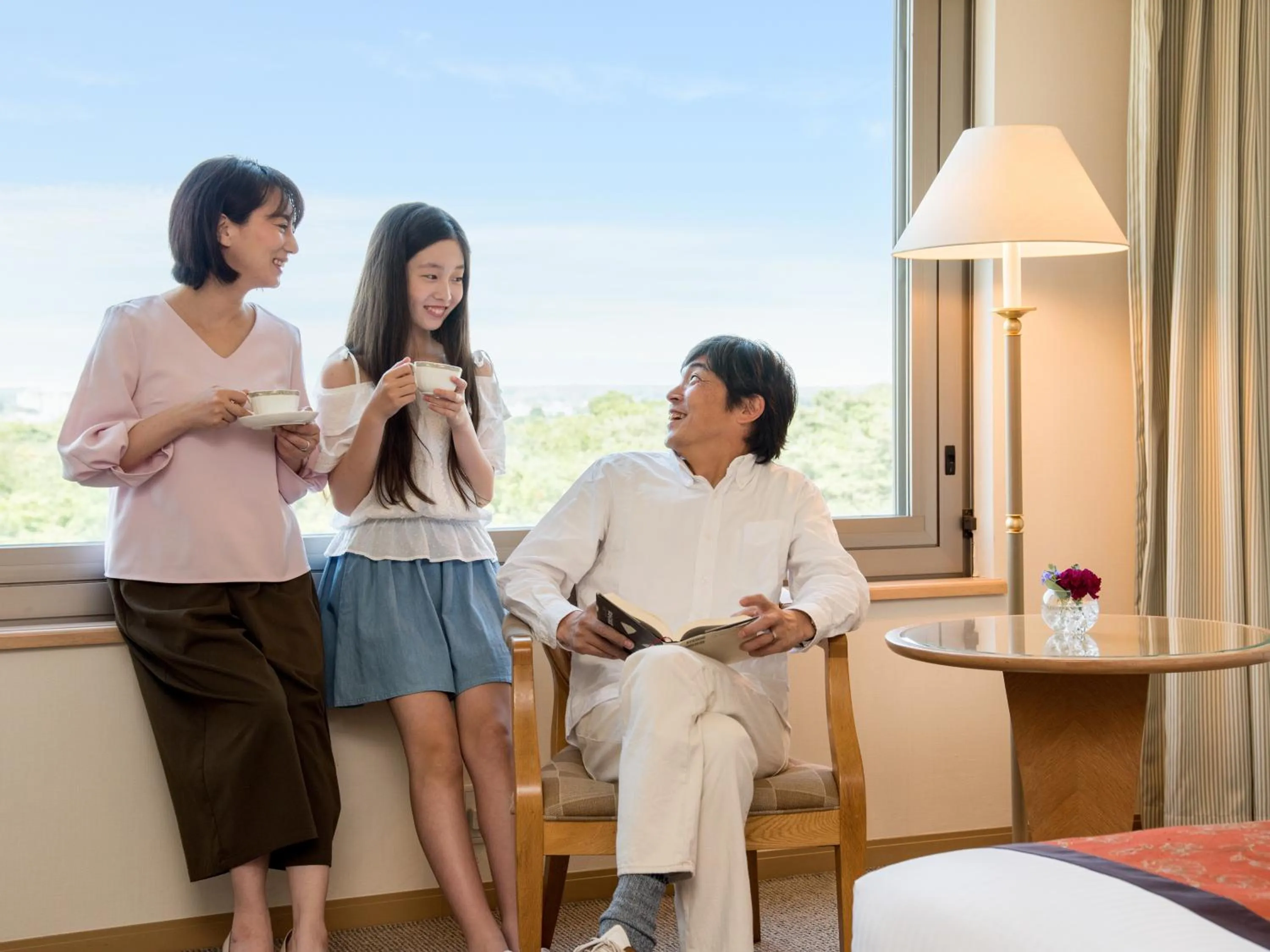 People in Forest Inn Showakan (Okura Hotels & Resorts)
