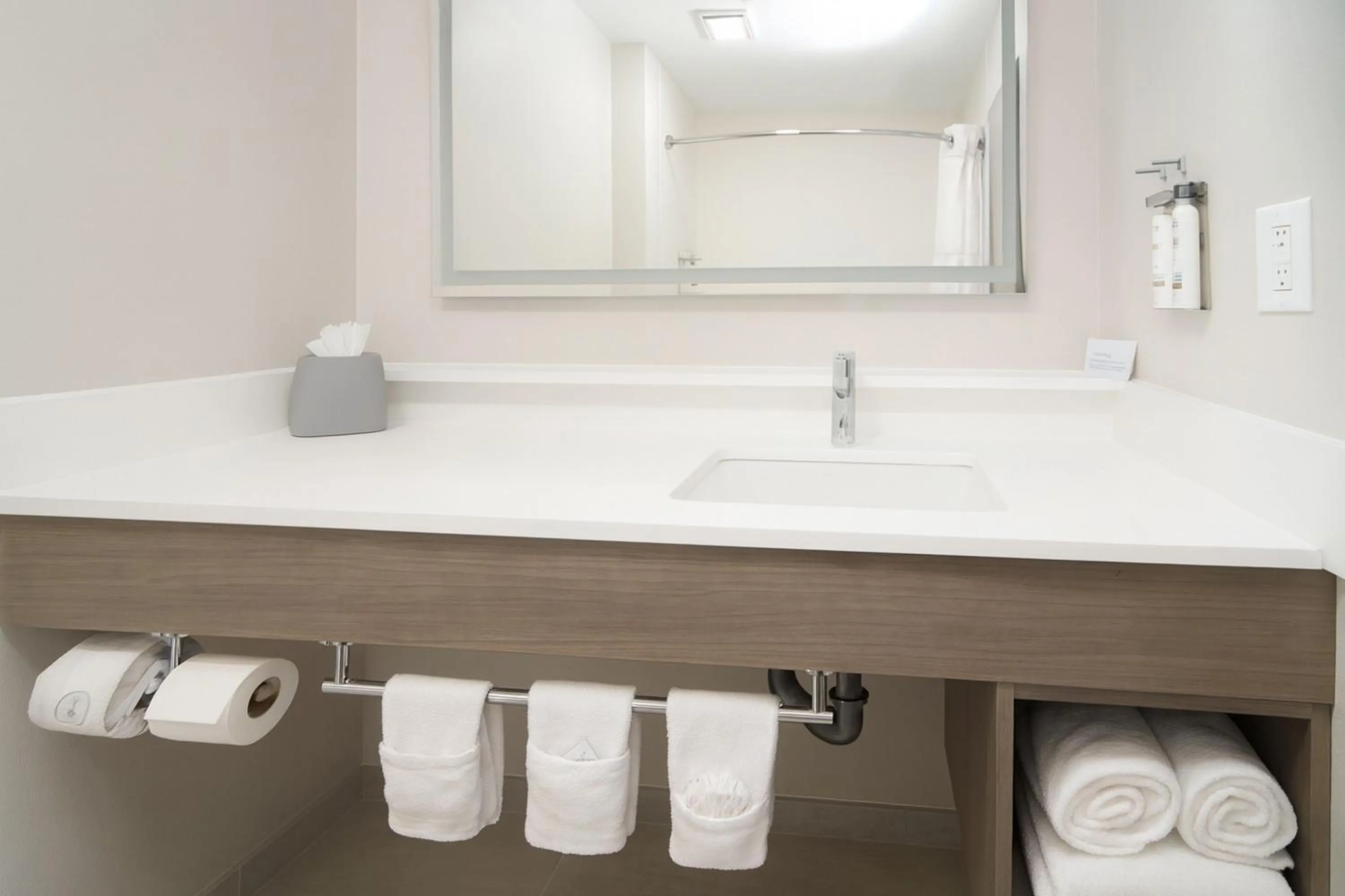 Bathroom in Holiday Inn Express & Suites Indianapolis - East by IHG