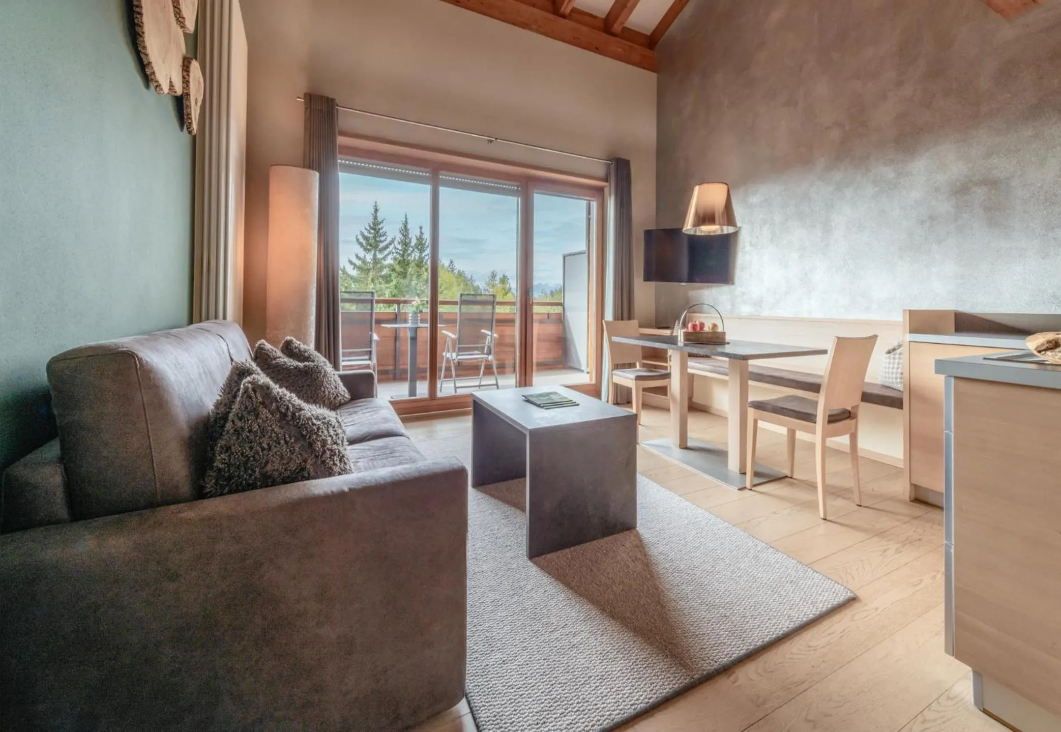 Living room in Josef Mountain Resort