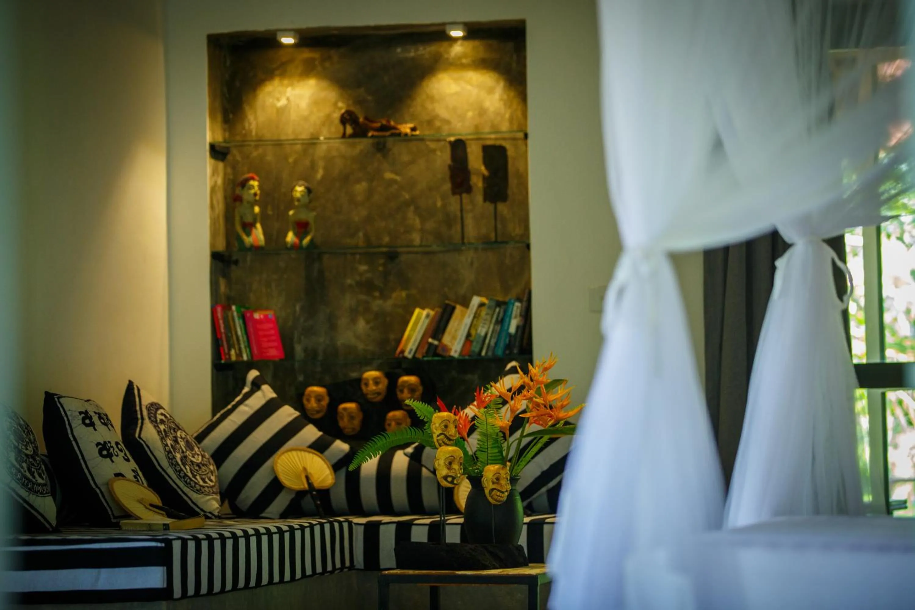 Decorative detail in Ginganga Lodge