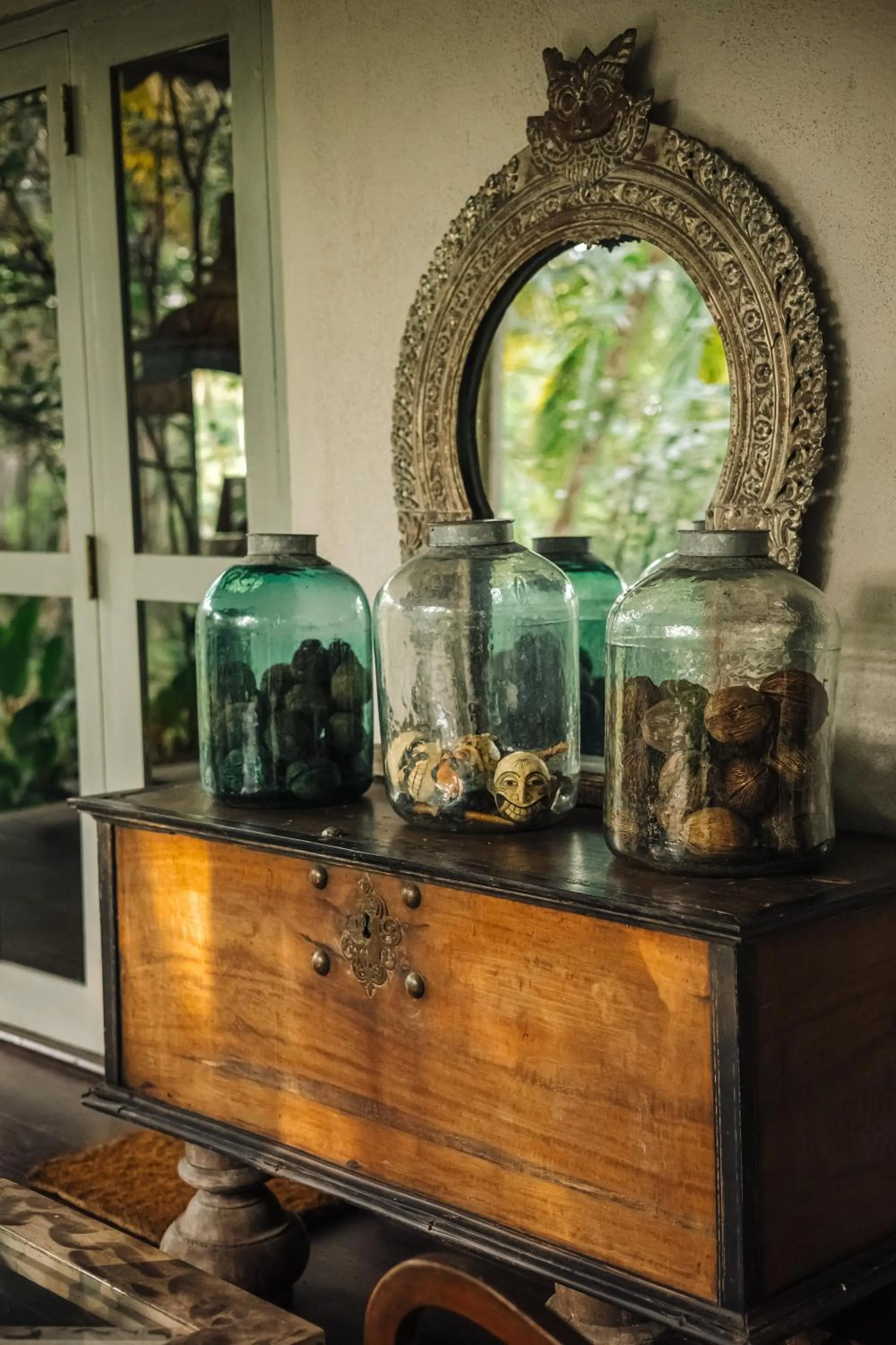 Decorative detail in Ginganga Lodge