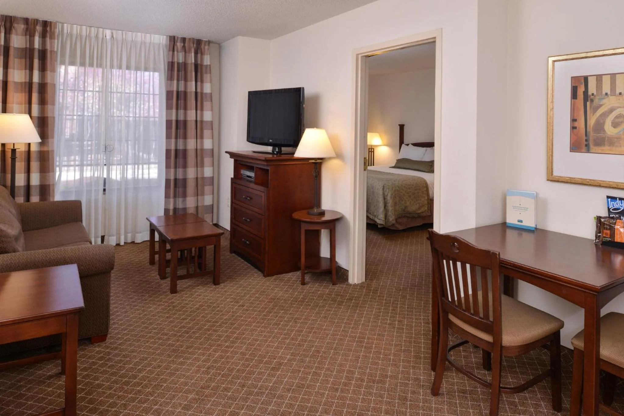 Photo of the whole room in Staybridge Suites Indianapolis-Airport by IHG