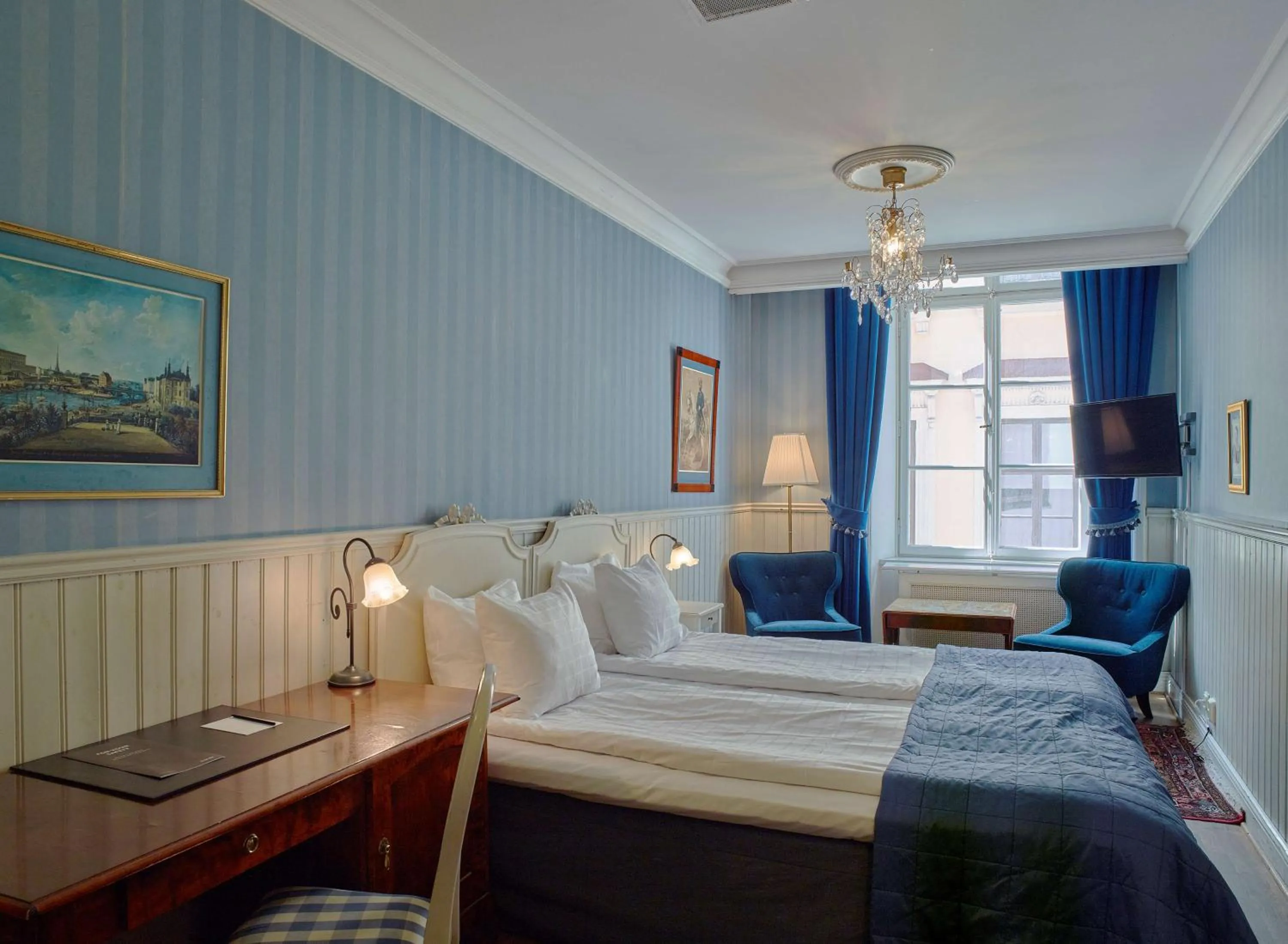 Photo of the whole room, Bed in Scandic Gamla Stan