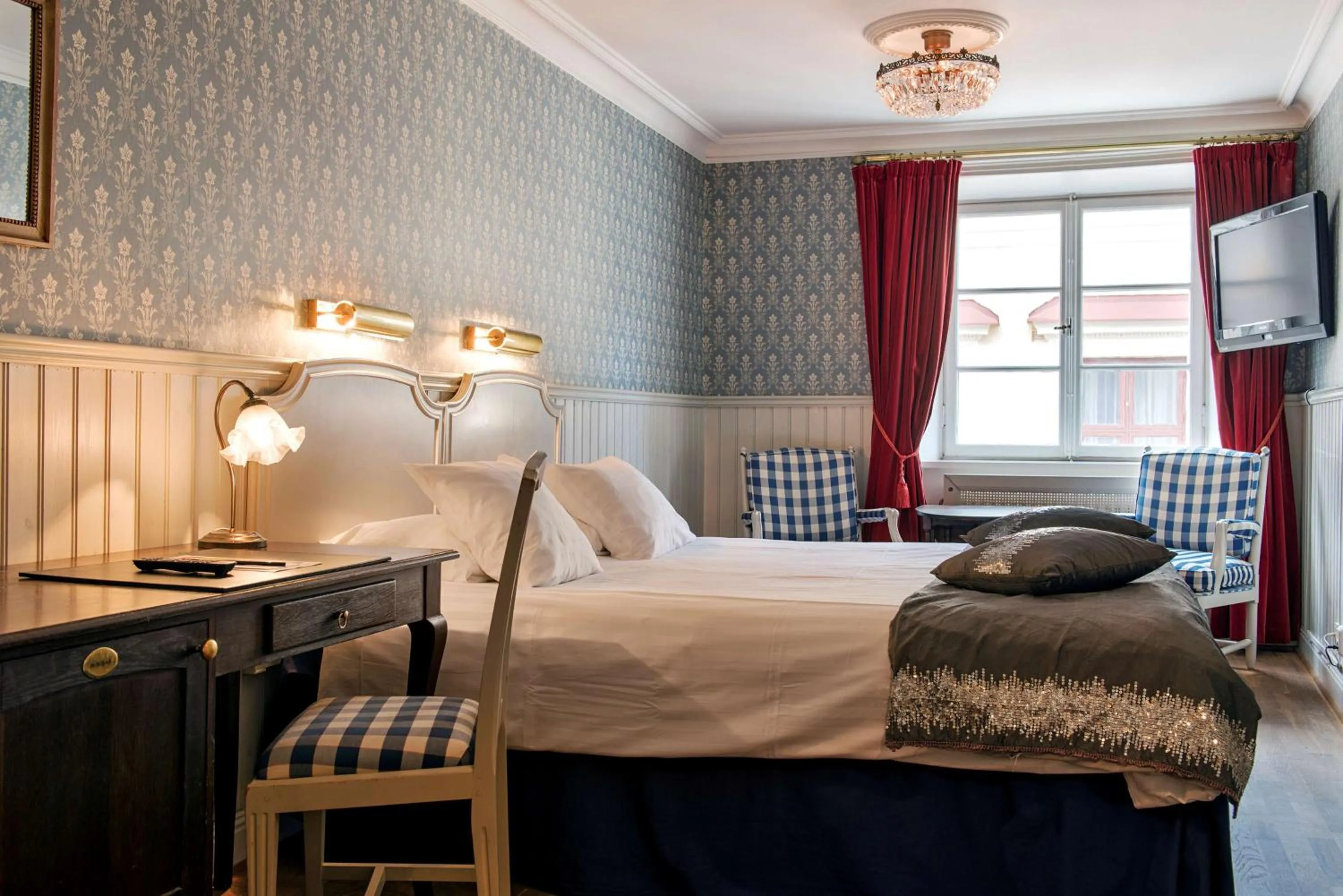 Bedroom, Bed in Scandic Gamla Stan