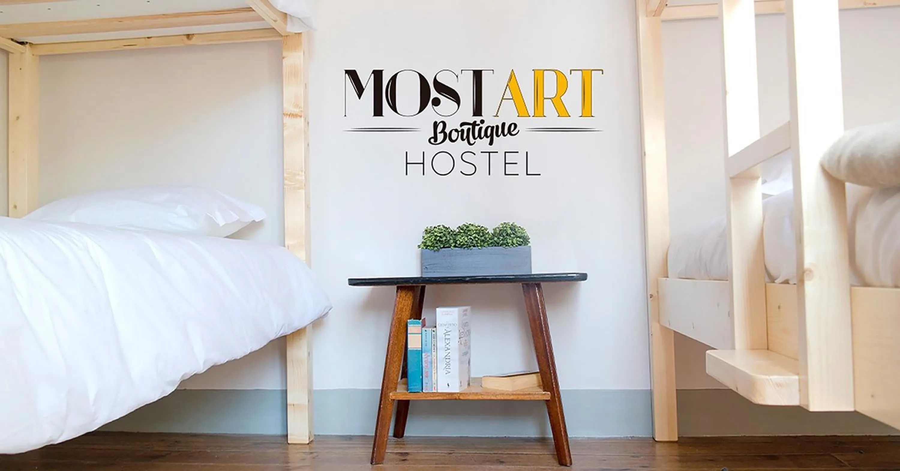 Property logo or sign, Bed in Most Art Boutique Hostel