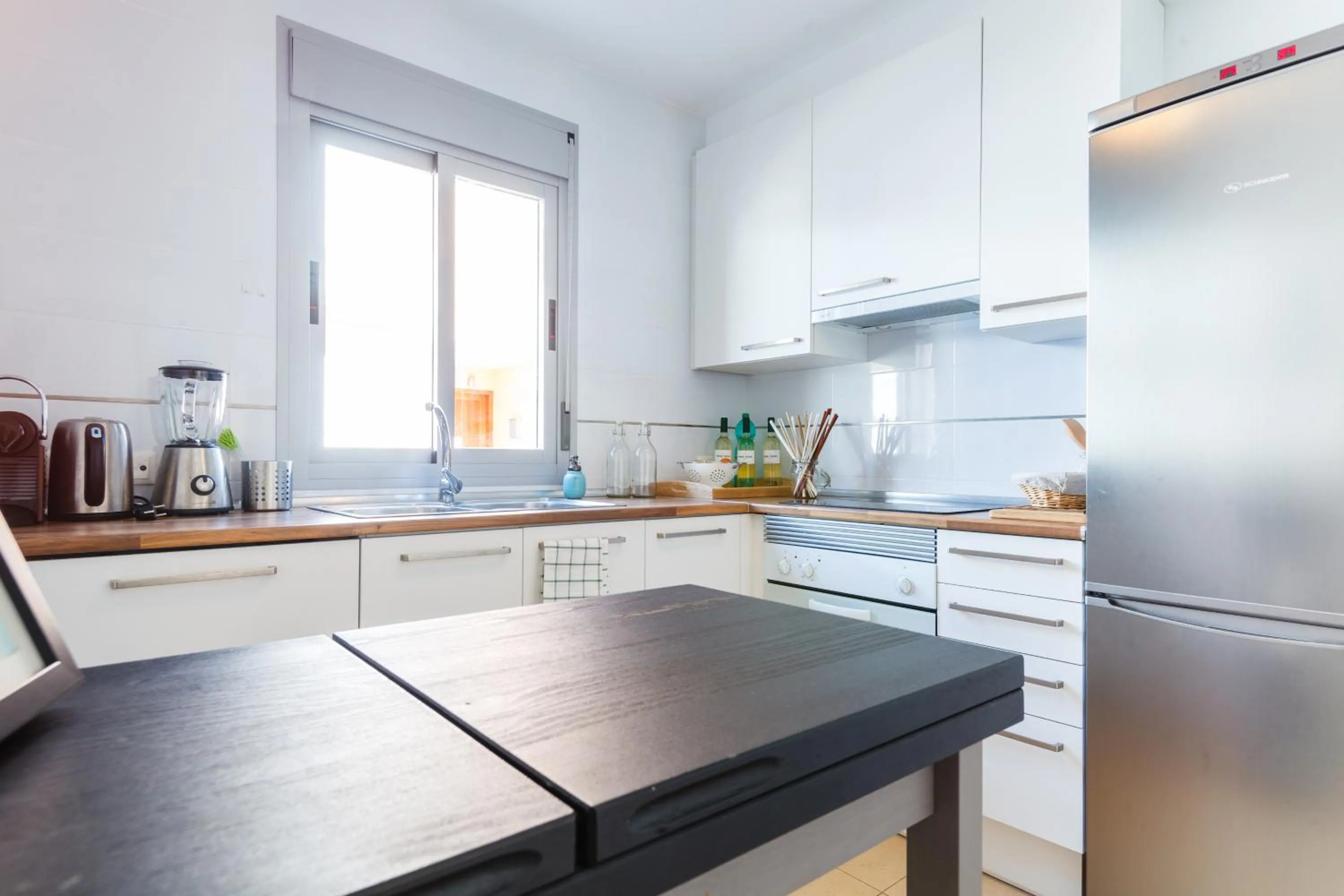 Kitchen or kitchenette in Casa Molinar