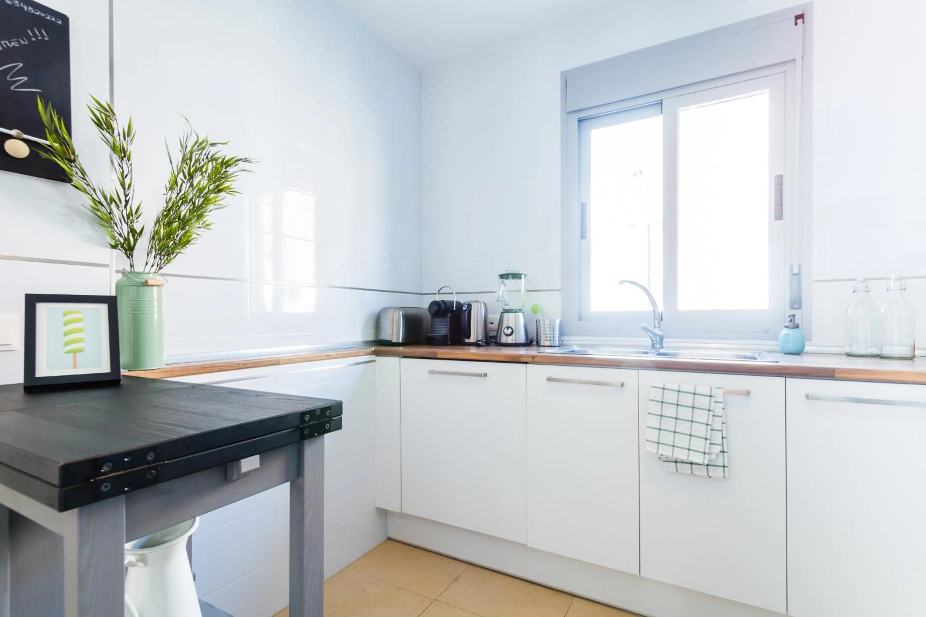 Kitchen or kitchenette in Casa Molinar