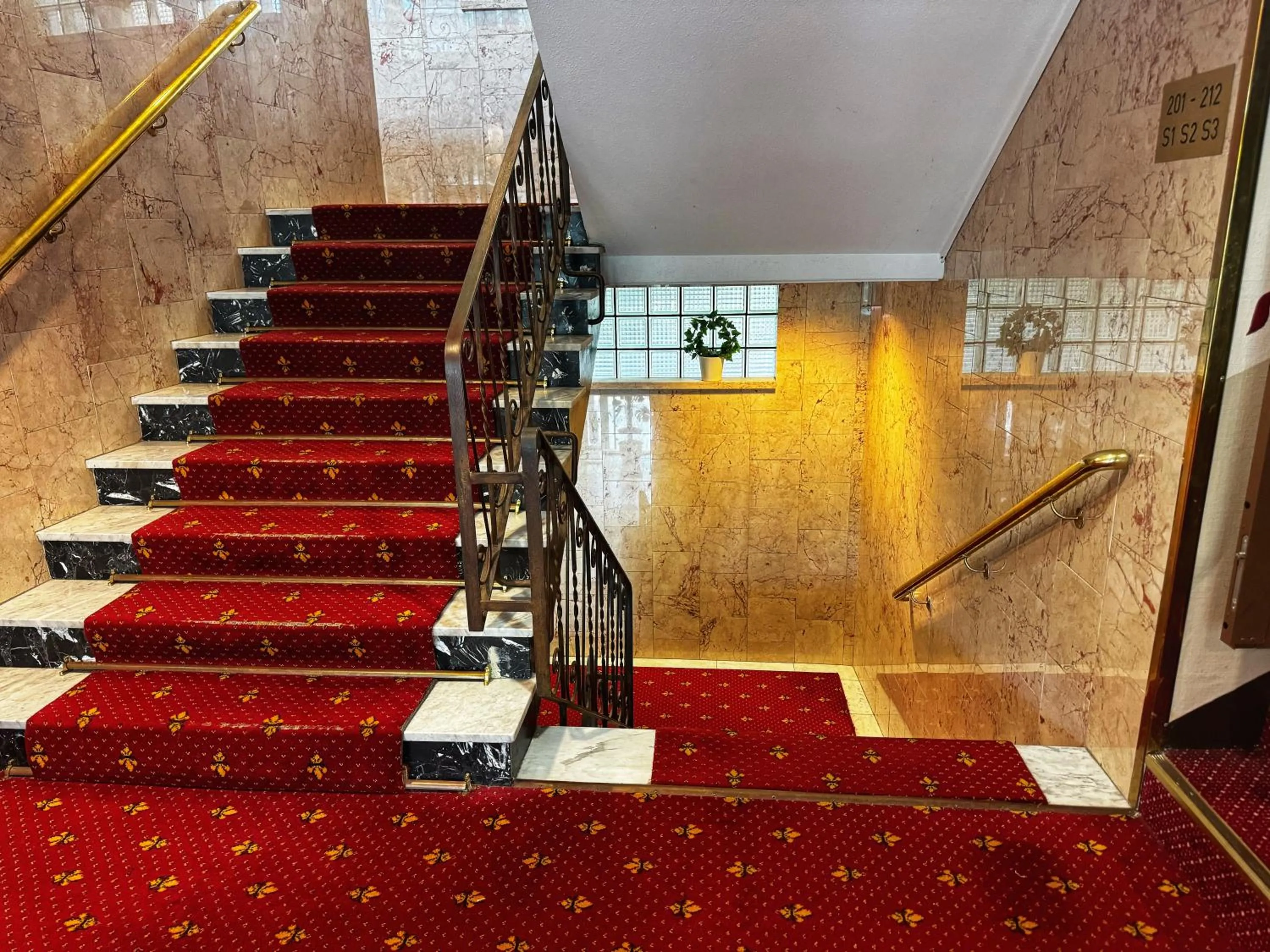 Decorative detail in Hotel Örgryte