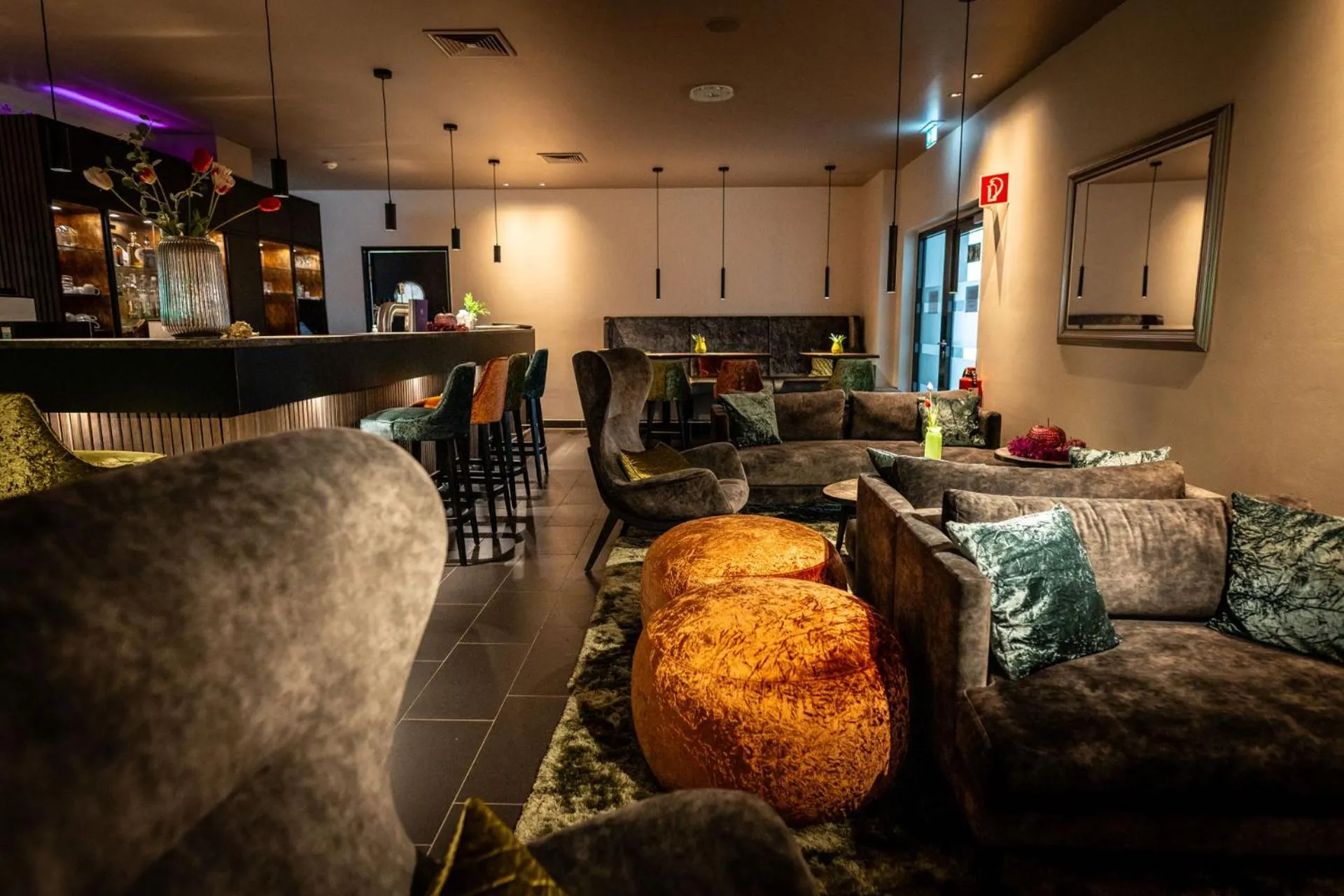 Lounge or bar in Friendly Cityhotel Oktopus