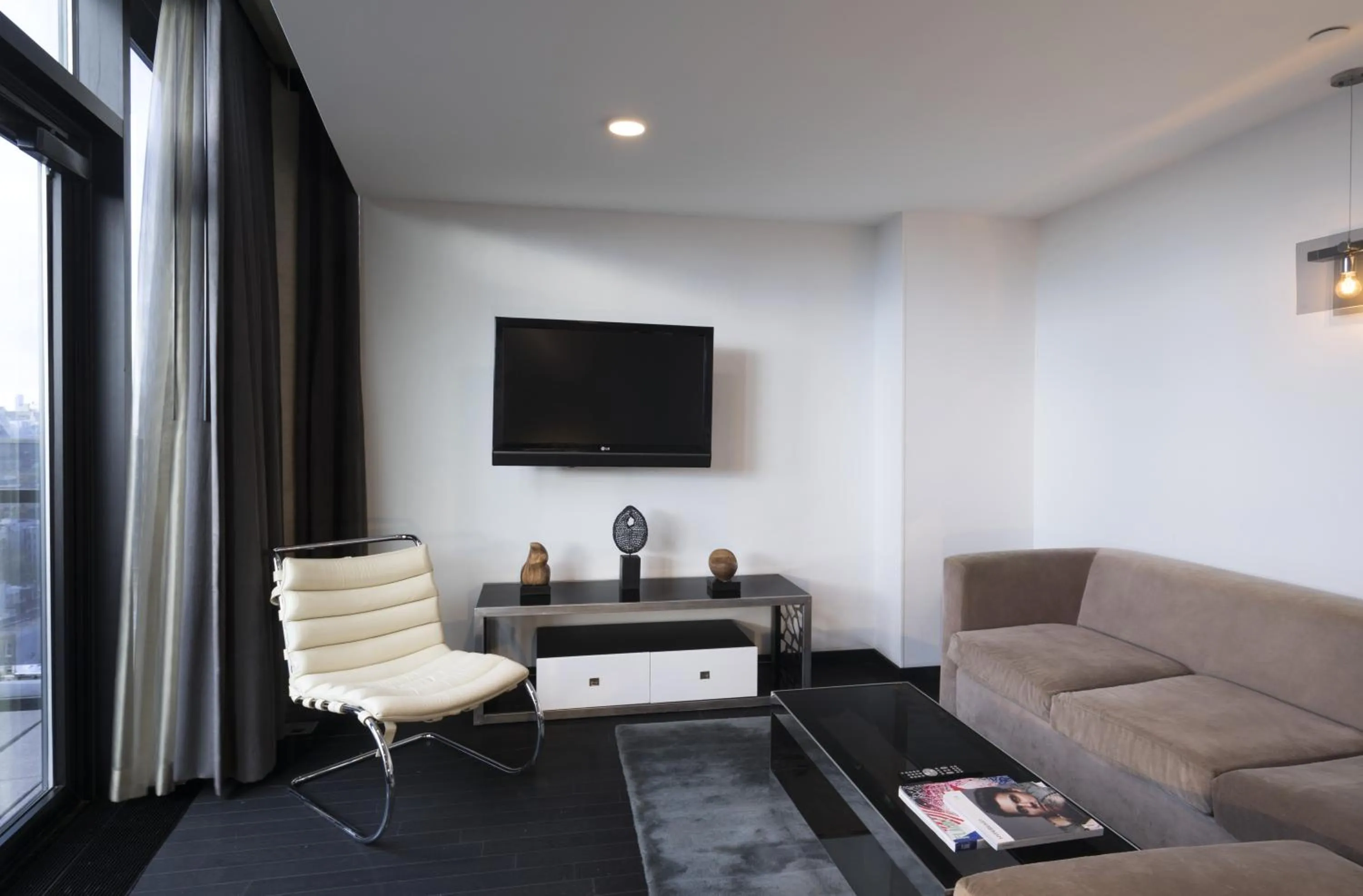 Seating area in Sixty LES