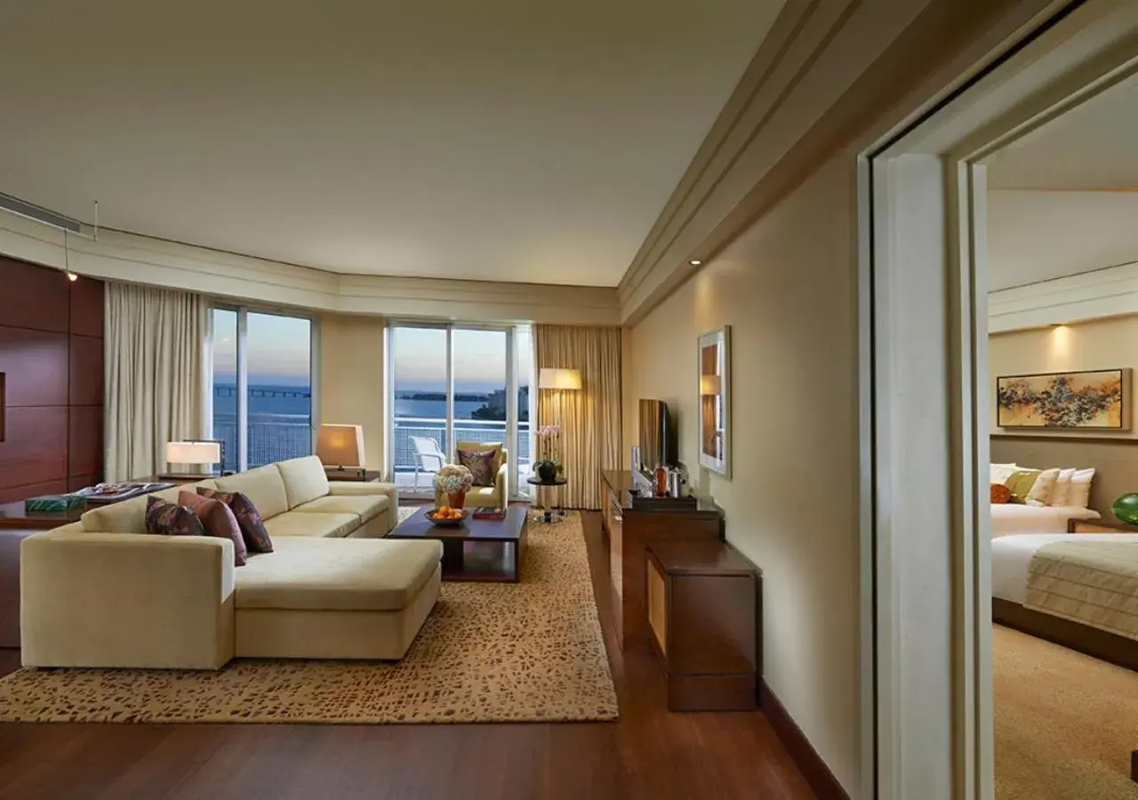 Living room in Mandarin Oriental, Miami Living room in Mandarin Oriental, Miami