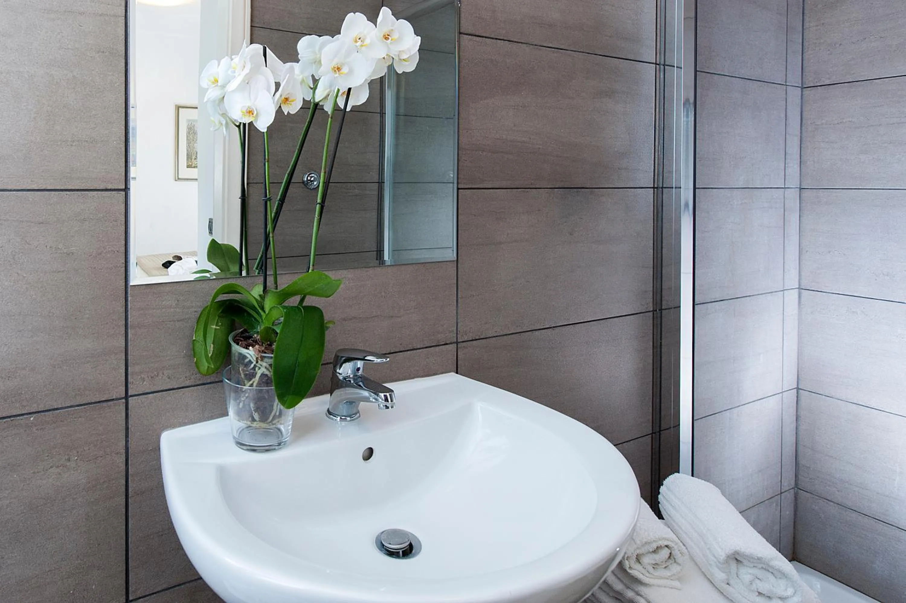 Bathroom in Corso Vittorio Apartments