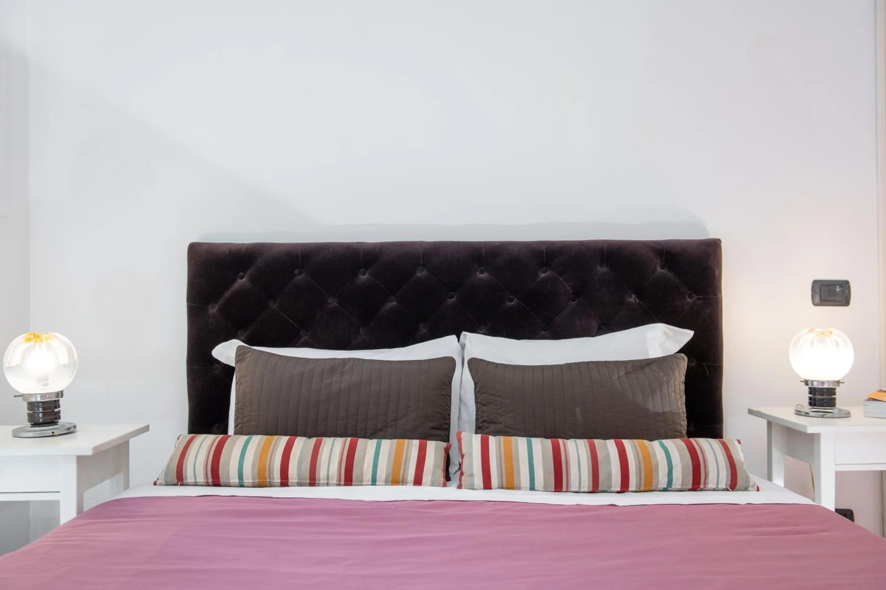 Bedroom, Bed in Corso Vittorio Apartments