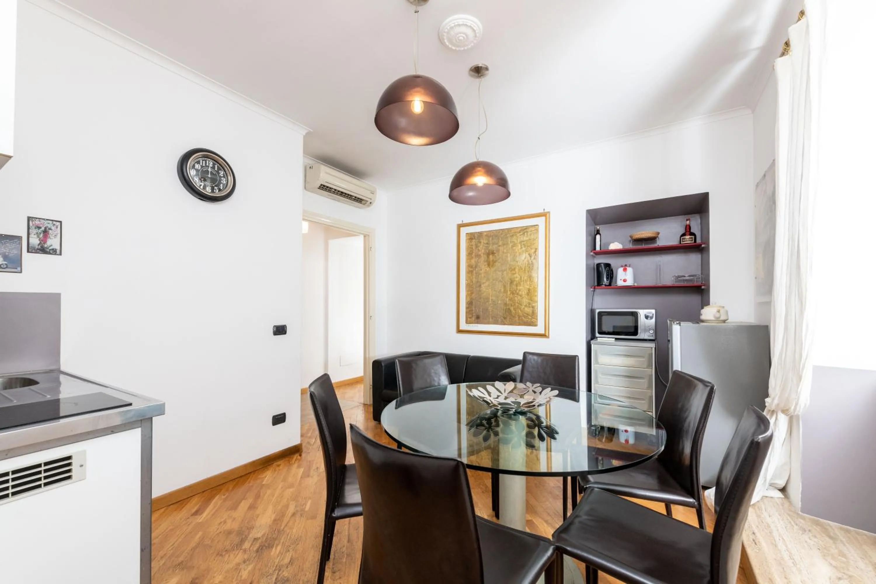 Living room in Corso Vittorio Apartments