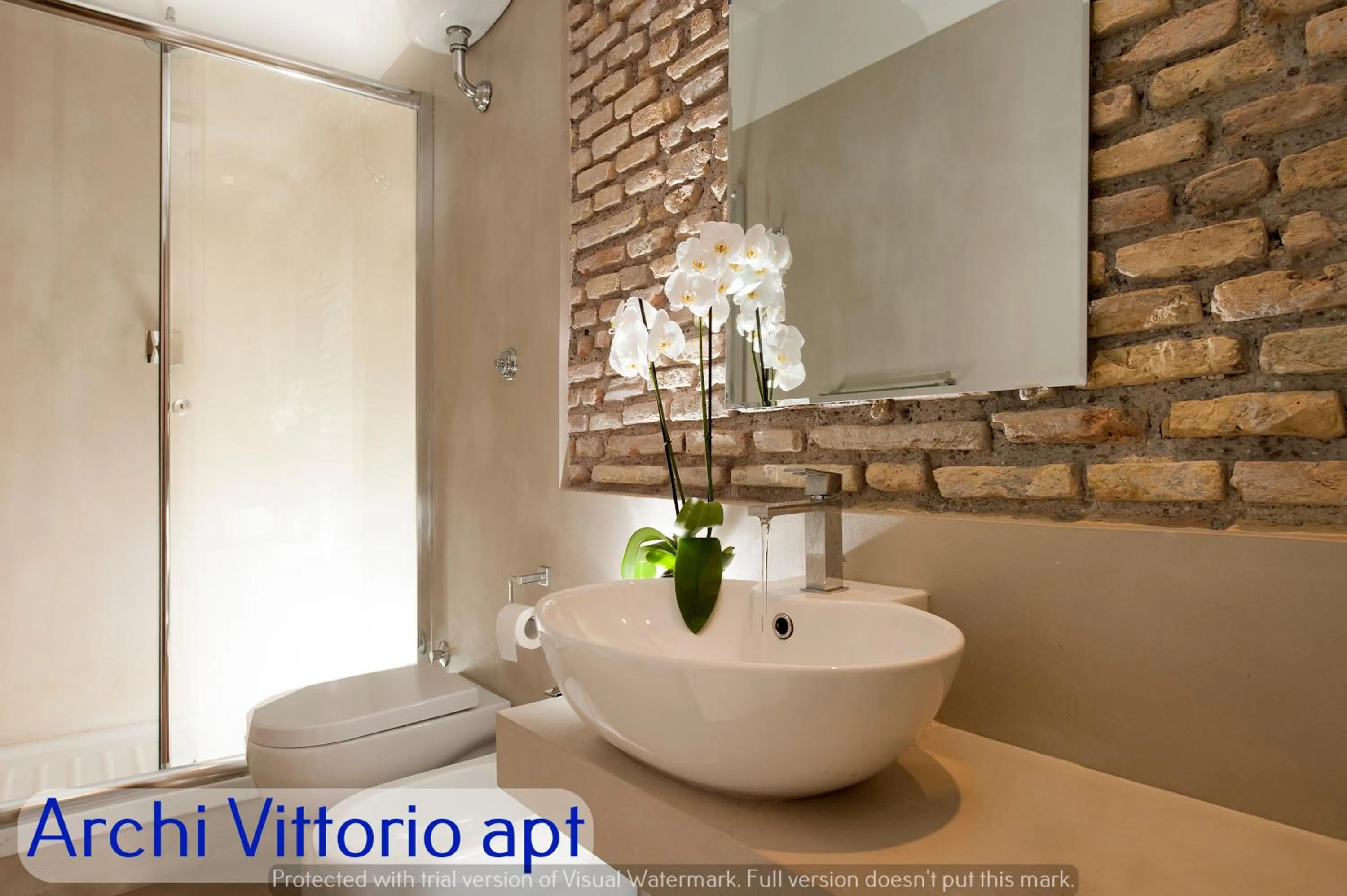 Bathroom in Corso Vittorio Apartments