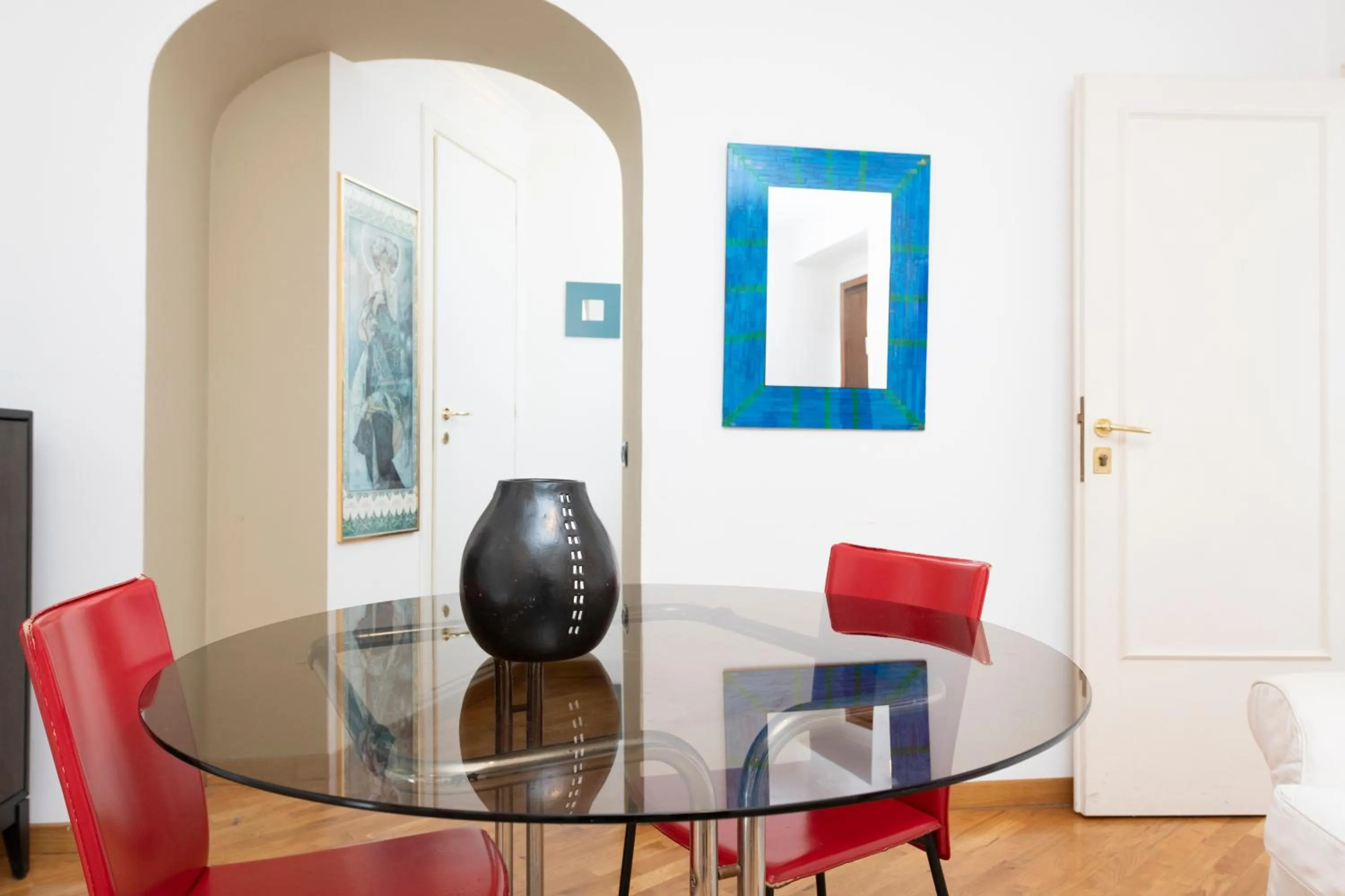 Living room in Corso Vittorio Apartments