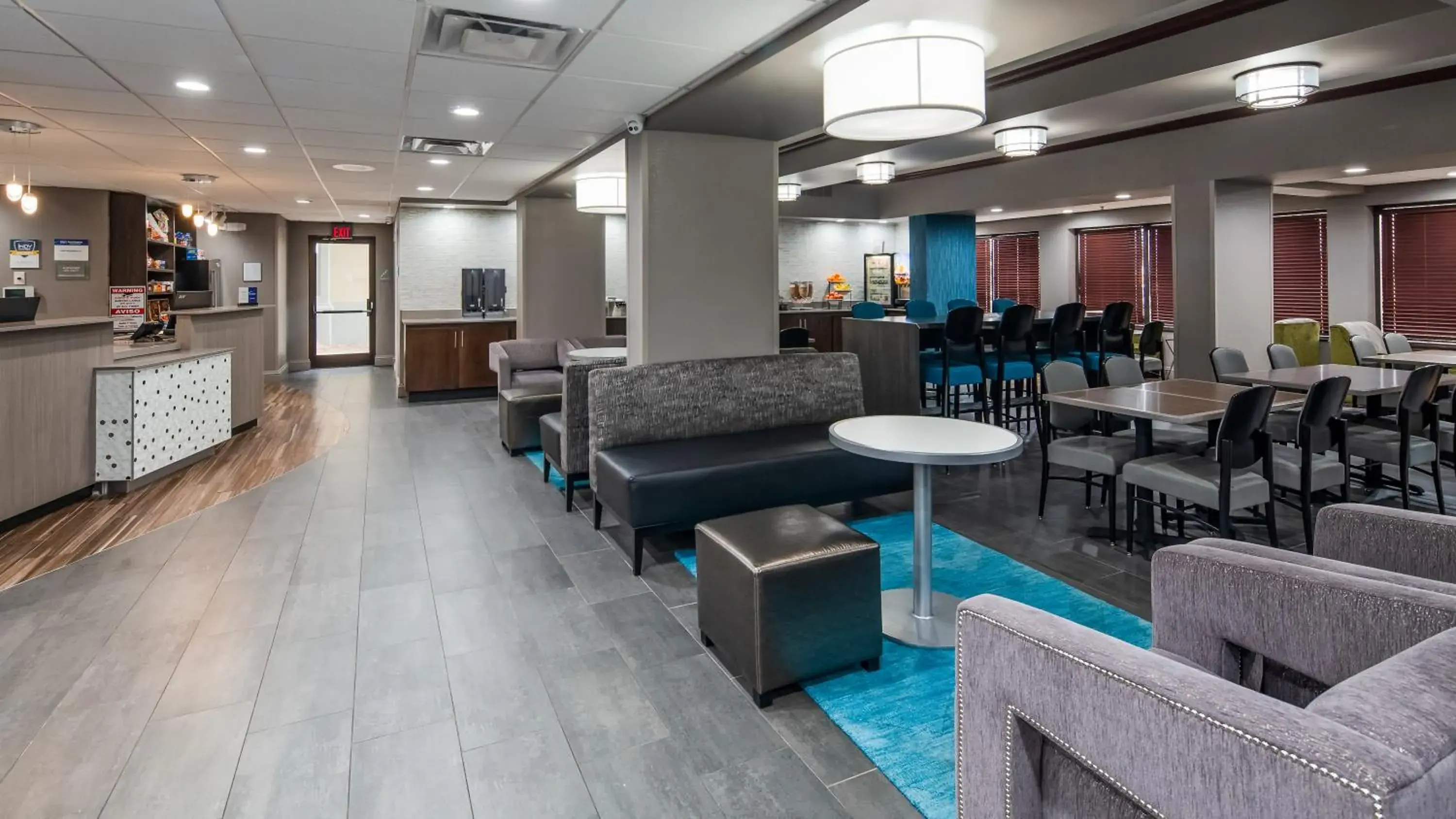 Lobby or reception in Best Western Plus Indianapolis NW Hotel
