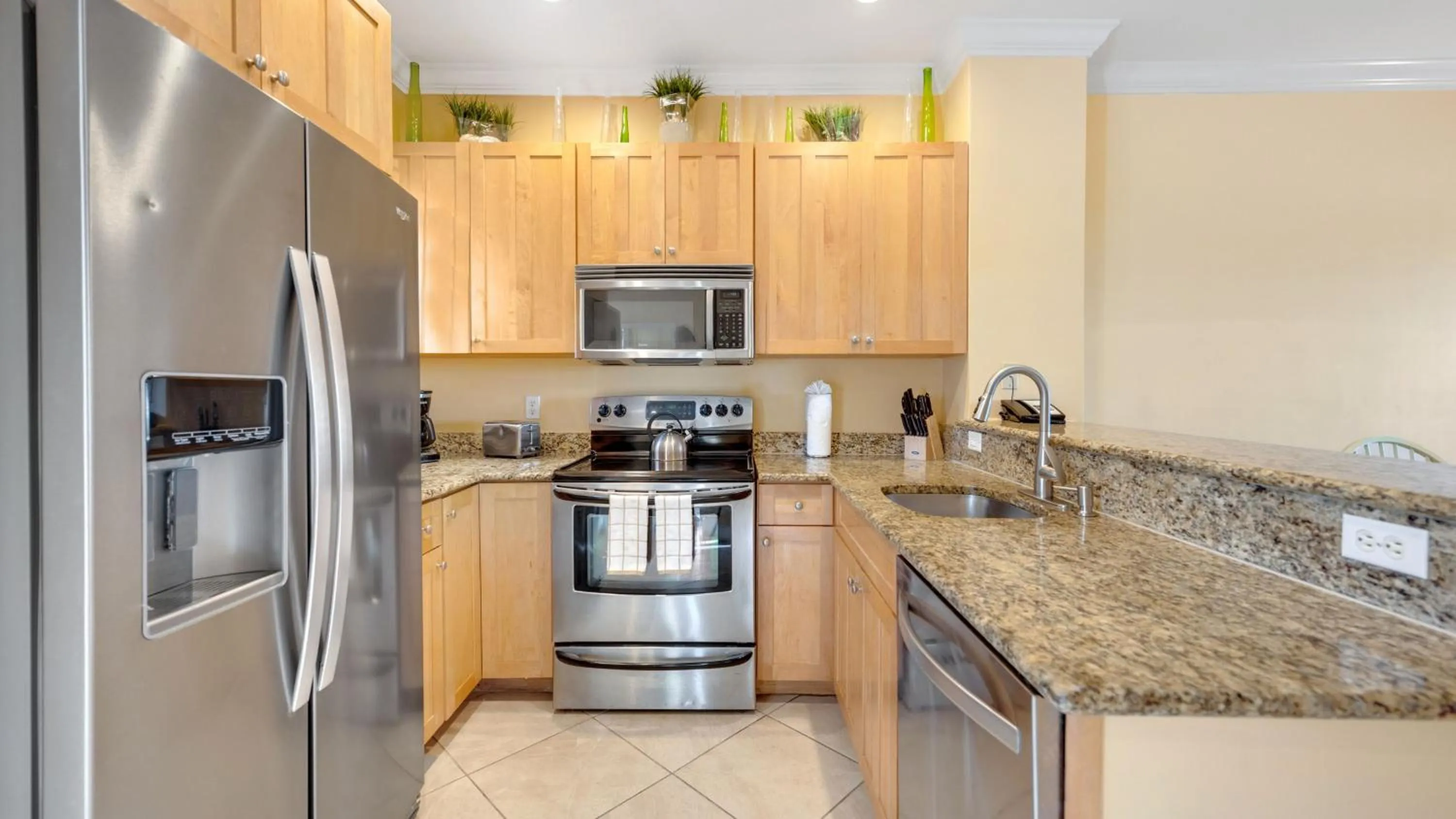 kitchen in Tranquility Bay Resort