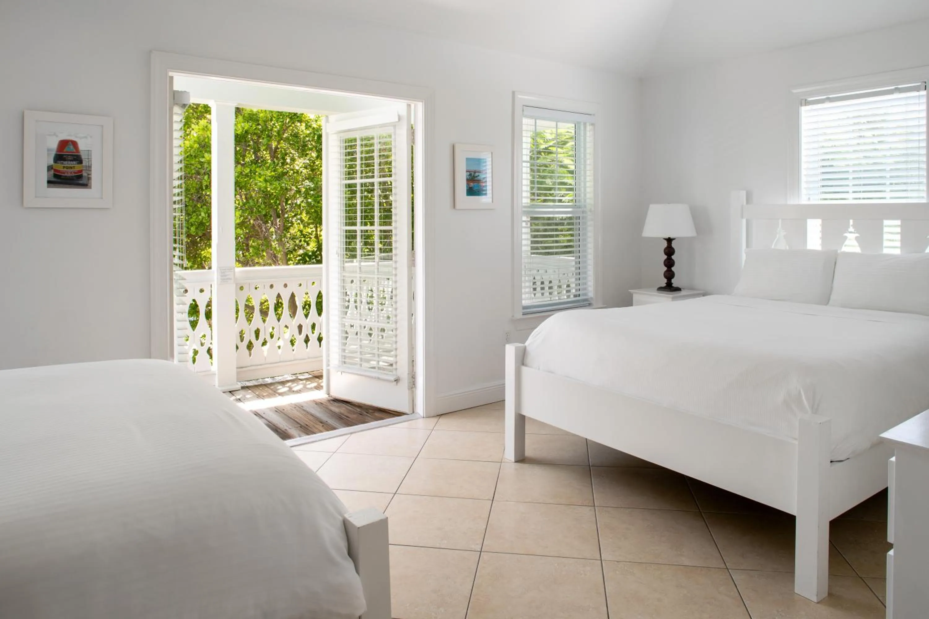 Balcony/Terrace, Bed in Tranquility Bay Resort