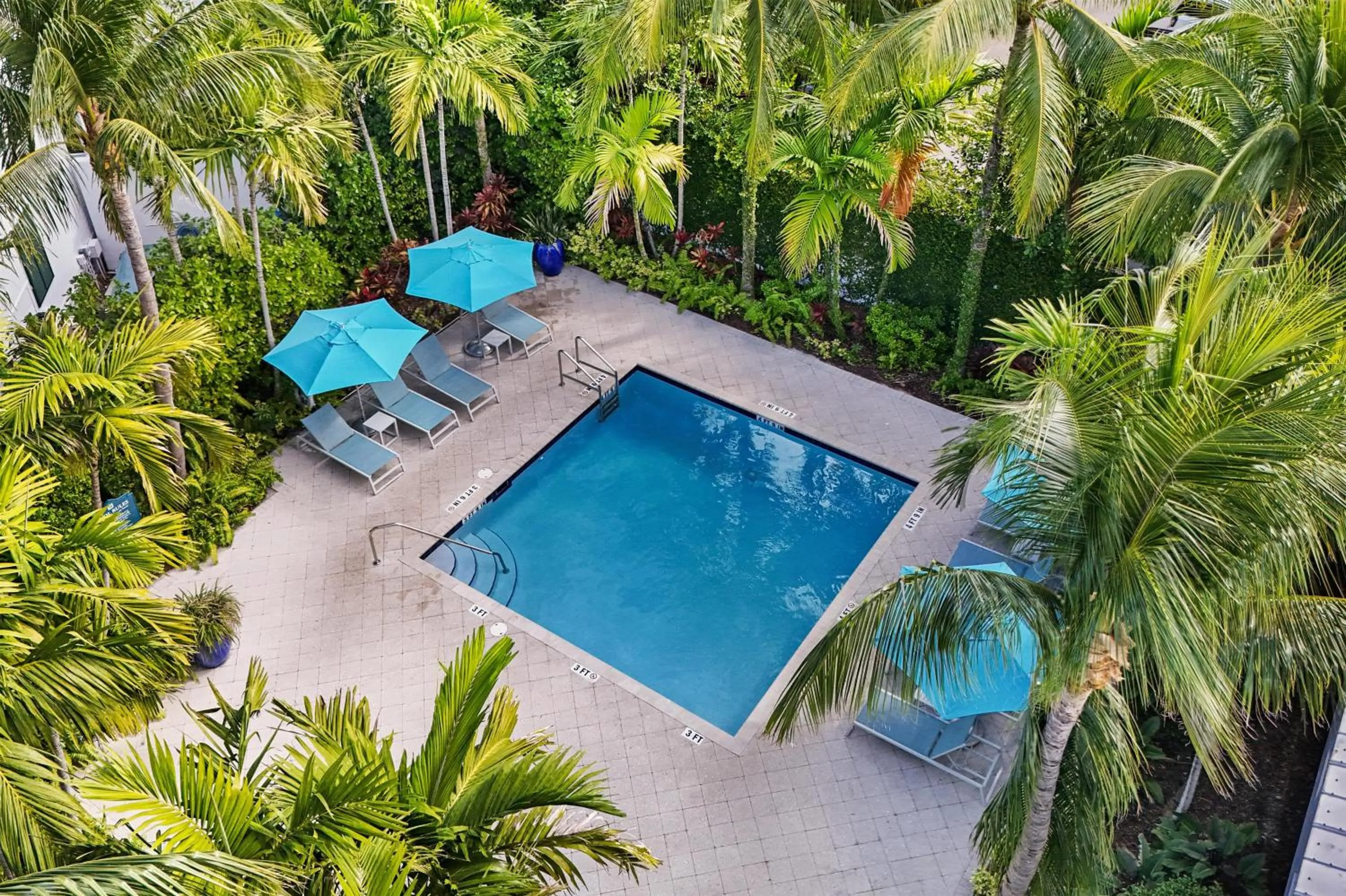 Pool view in Tranquility Bay Resort