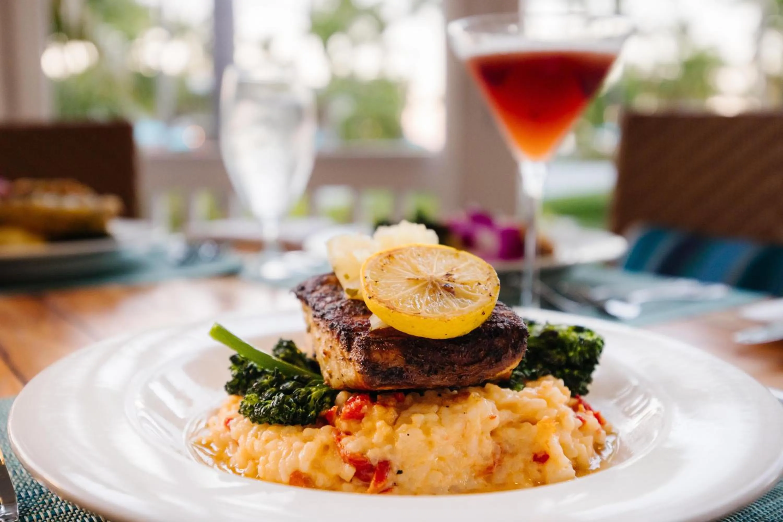 Food and drinks in Tranquility Bay Resort