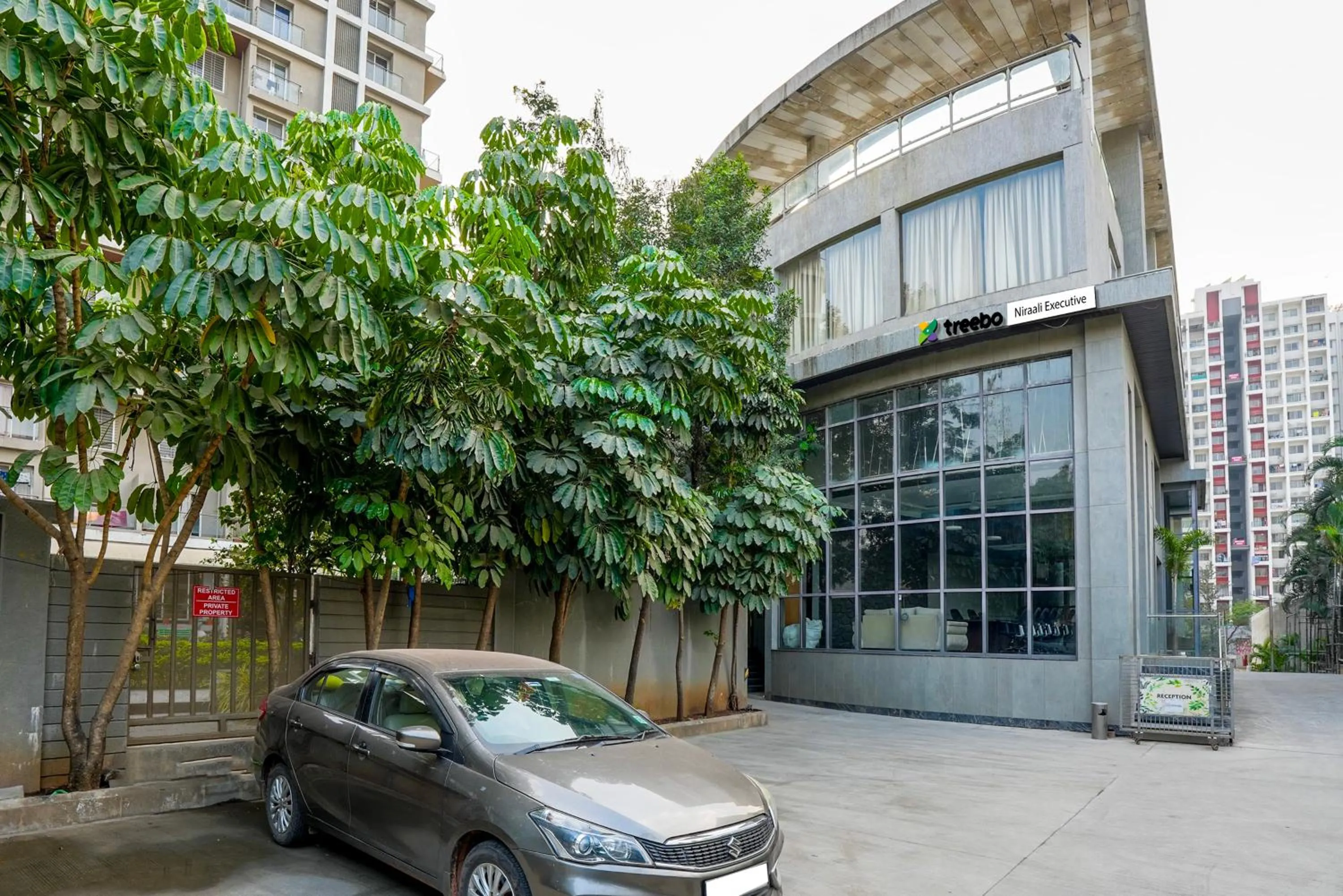 Parking in Treebo Premium Niraali Executive, Hinjewadi