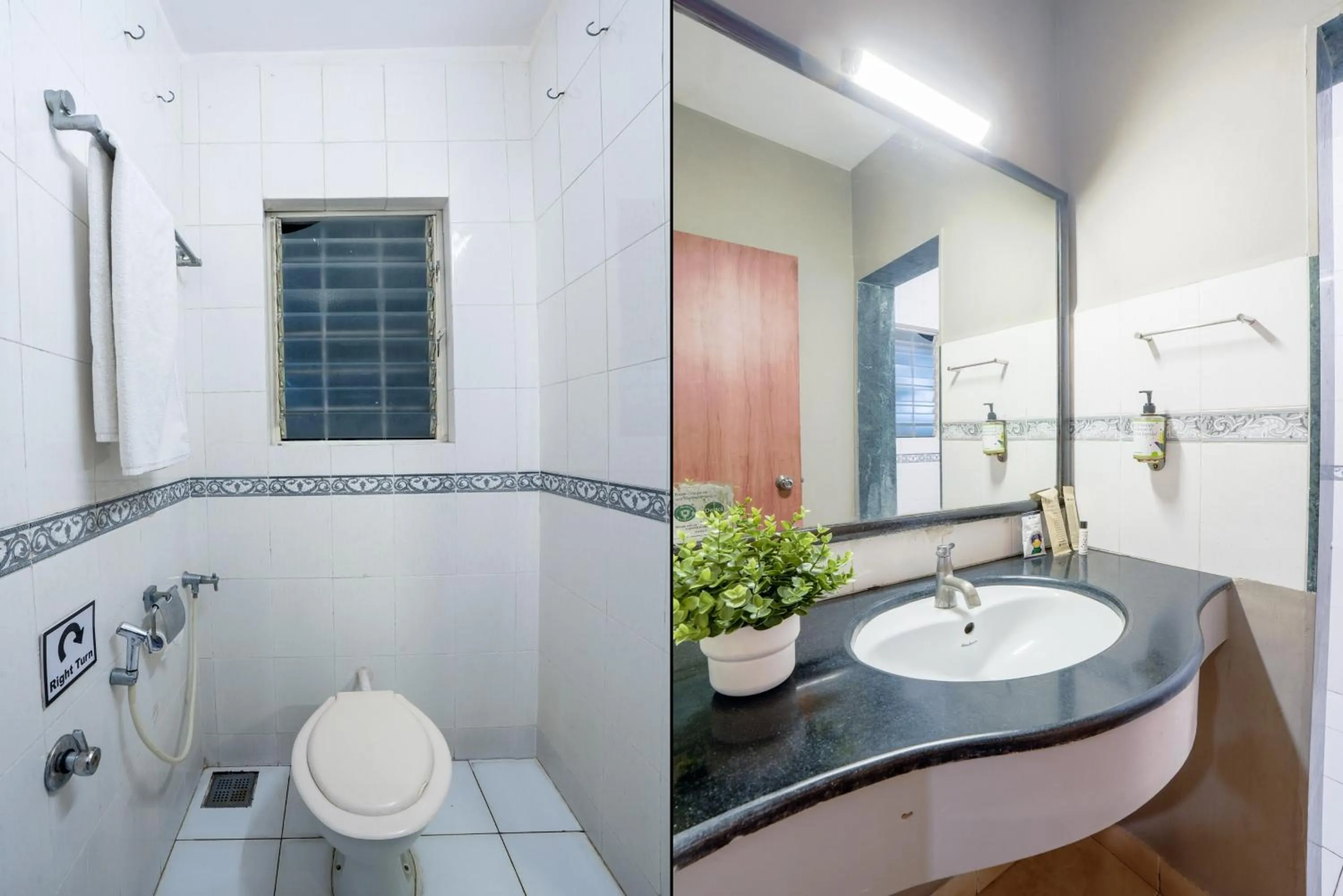 Bathroom in Treebo Premium Niraali Executive, Hinjewadi