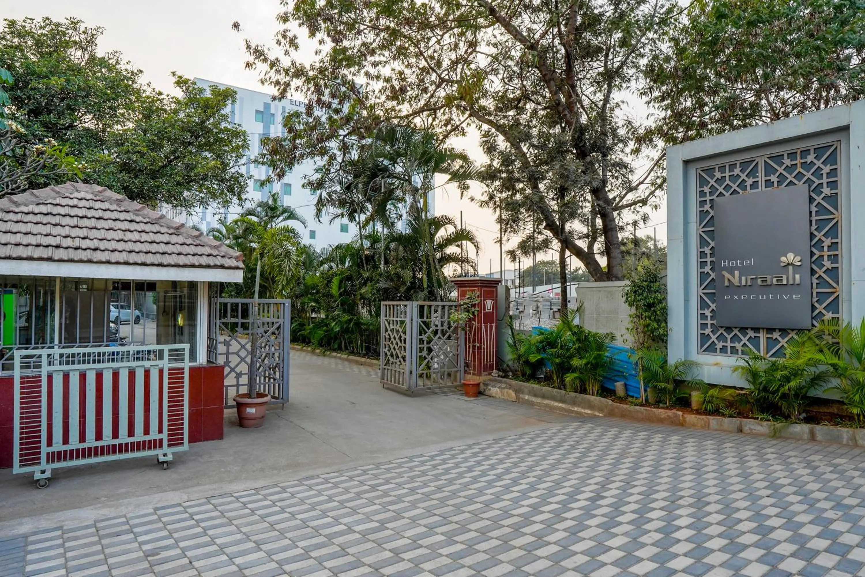 Facade/entrance in Treebo Premium Niraali Executive, Hinjewadi