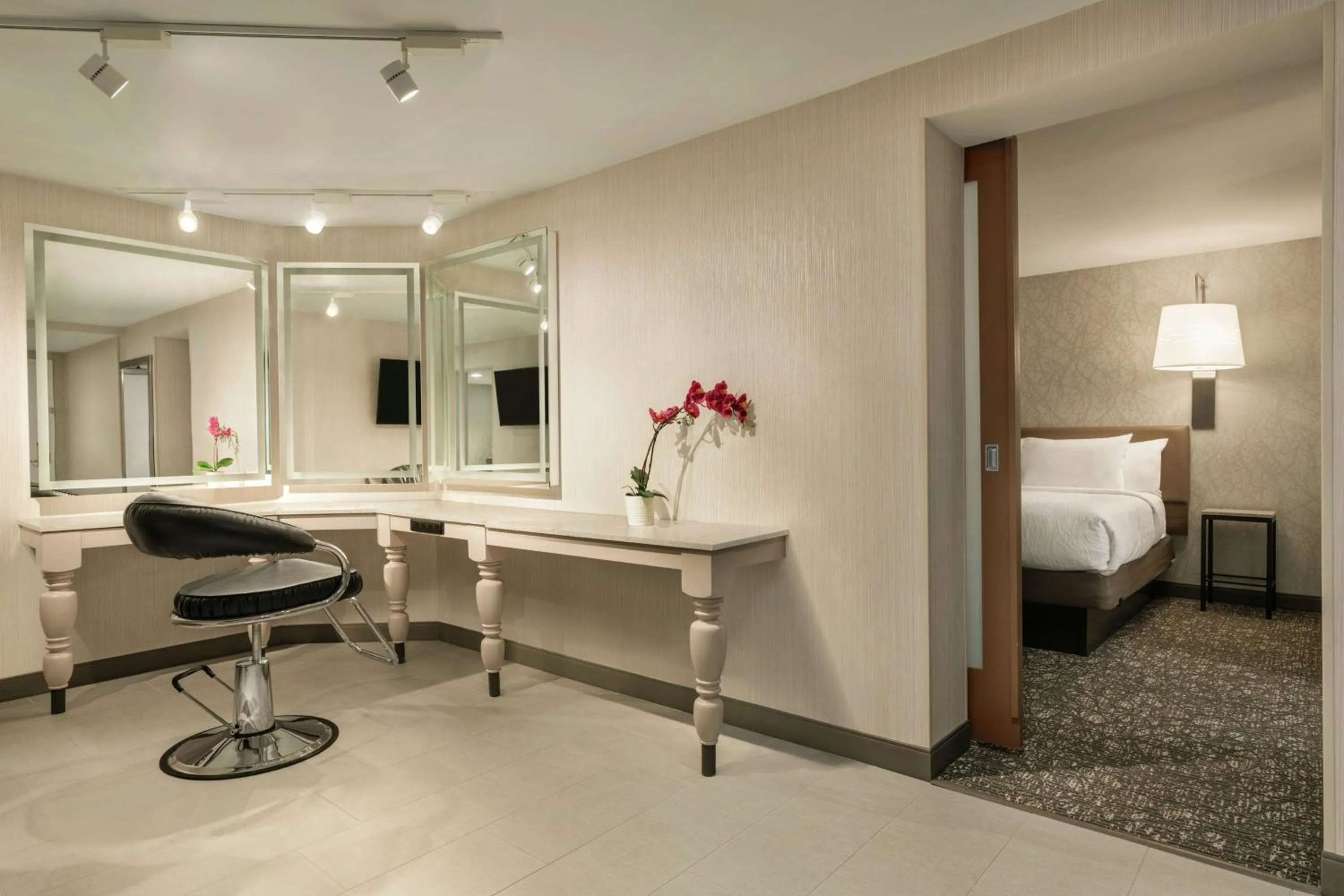 Bed in Hilton Garden Inn Springfield