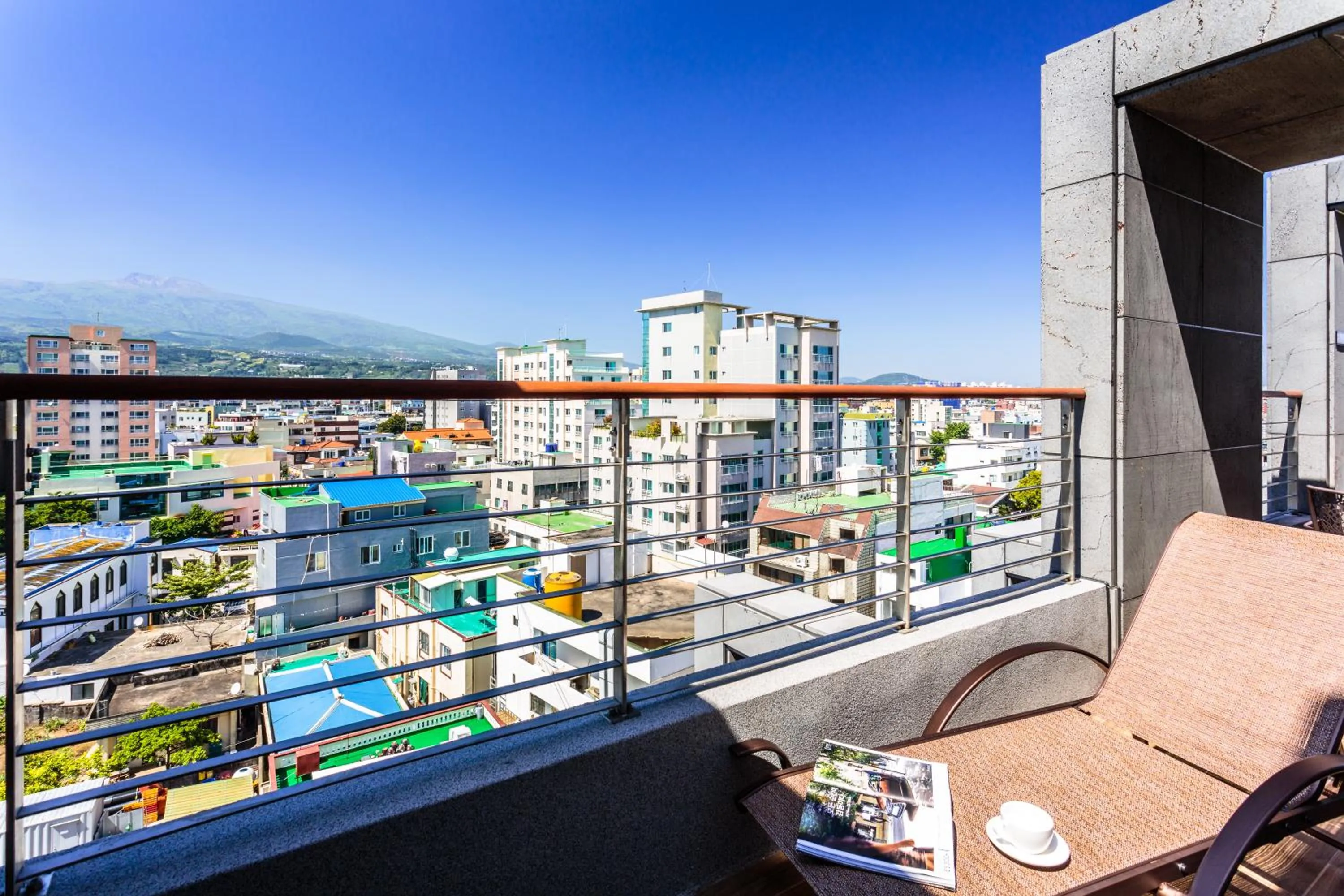 Balcony/Terrace in Hotel Alegria Seogwipo