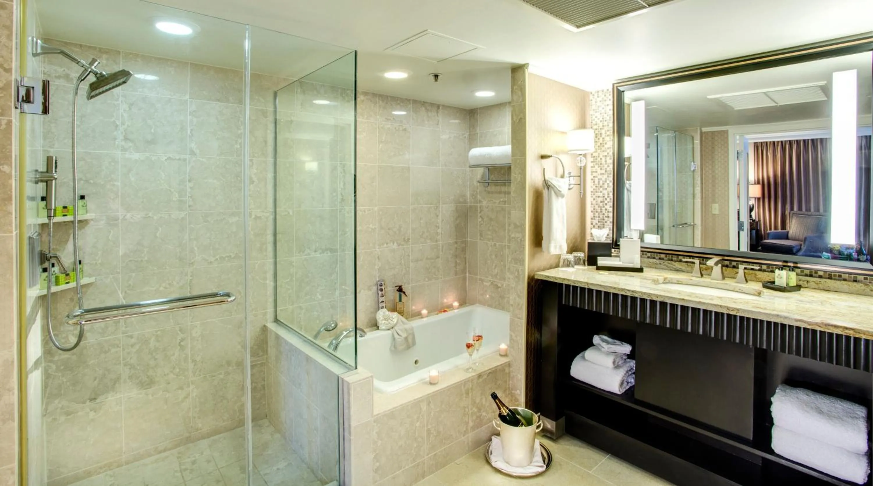 Bathroom in InterContinental New Orleans by IHG