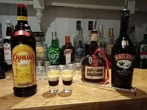 Food and drinks in The George Inn Food and drinks in The George Inn