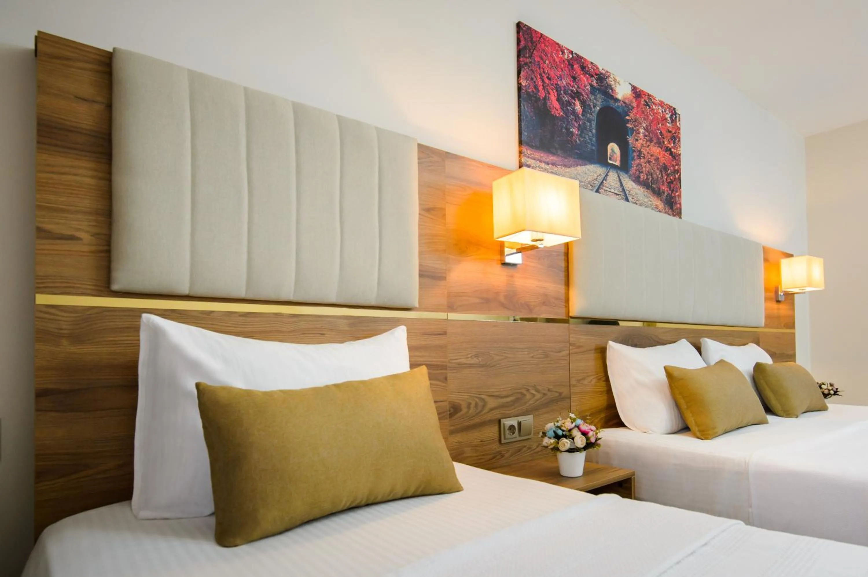 Bed in White House Hotel