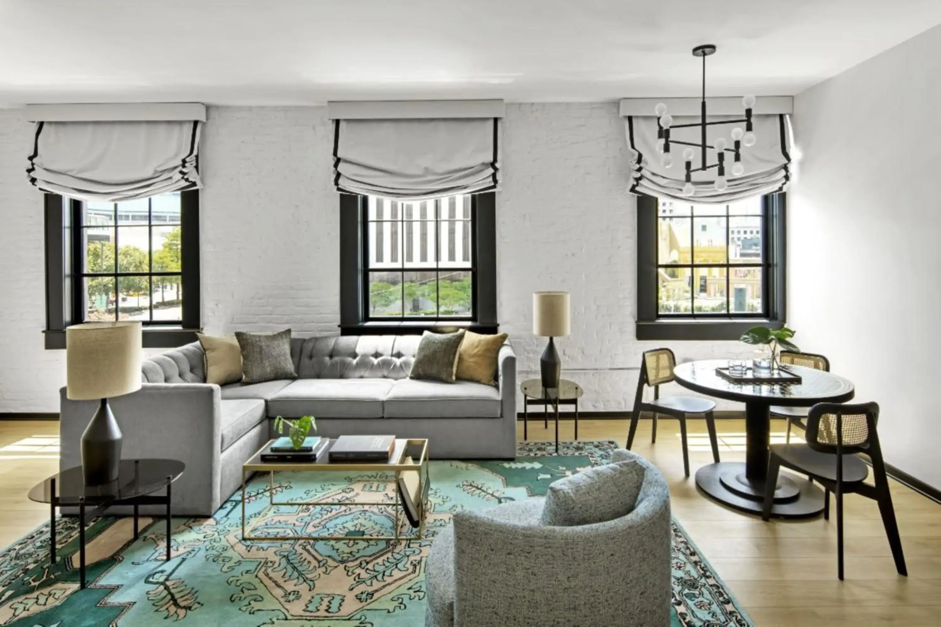 Living room in Kimpton Hotel Fontenot by IHG Living room in Kimpton Hotel Fontenot by IHG