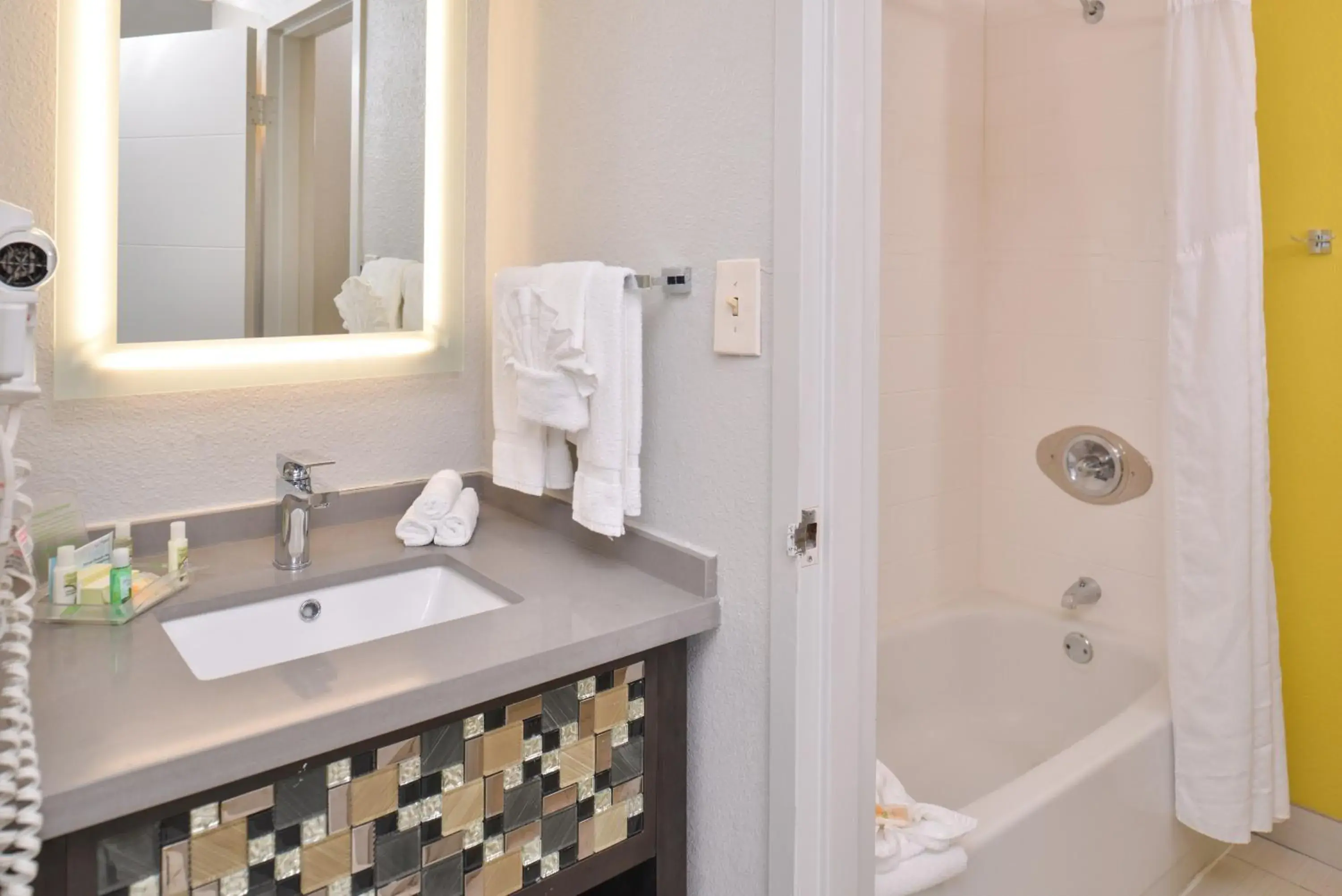 Bathroom in Holiday Inn Dallas-Richardson by IHG Bathroom in Holiday Inn Dallas-Richardson by IHG