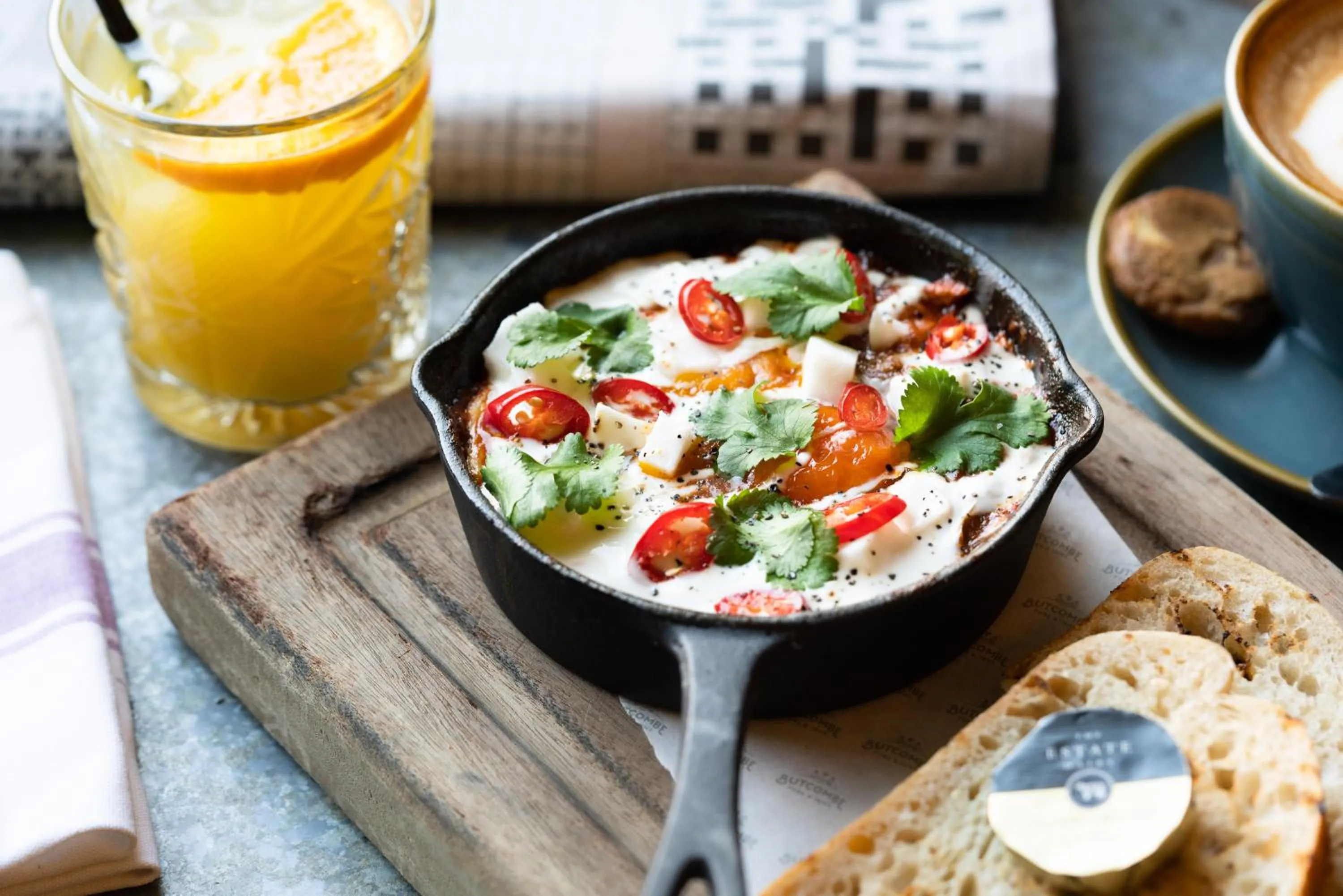 Breakfast in The Rising Sun