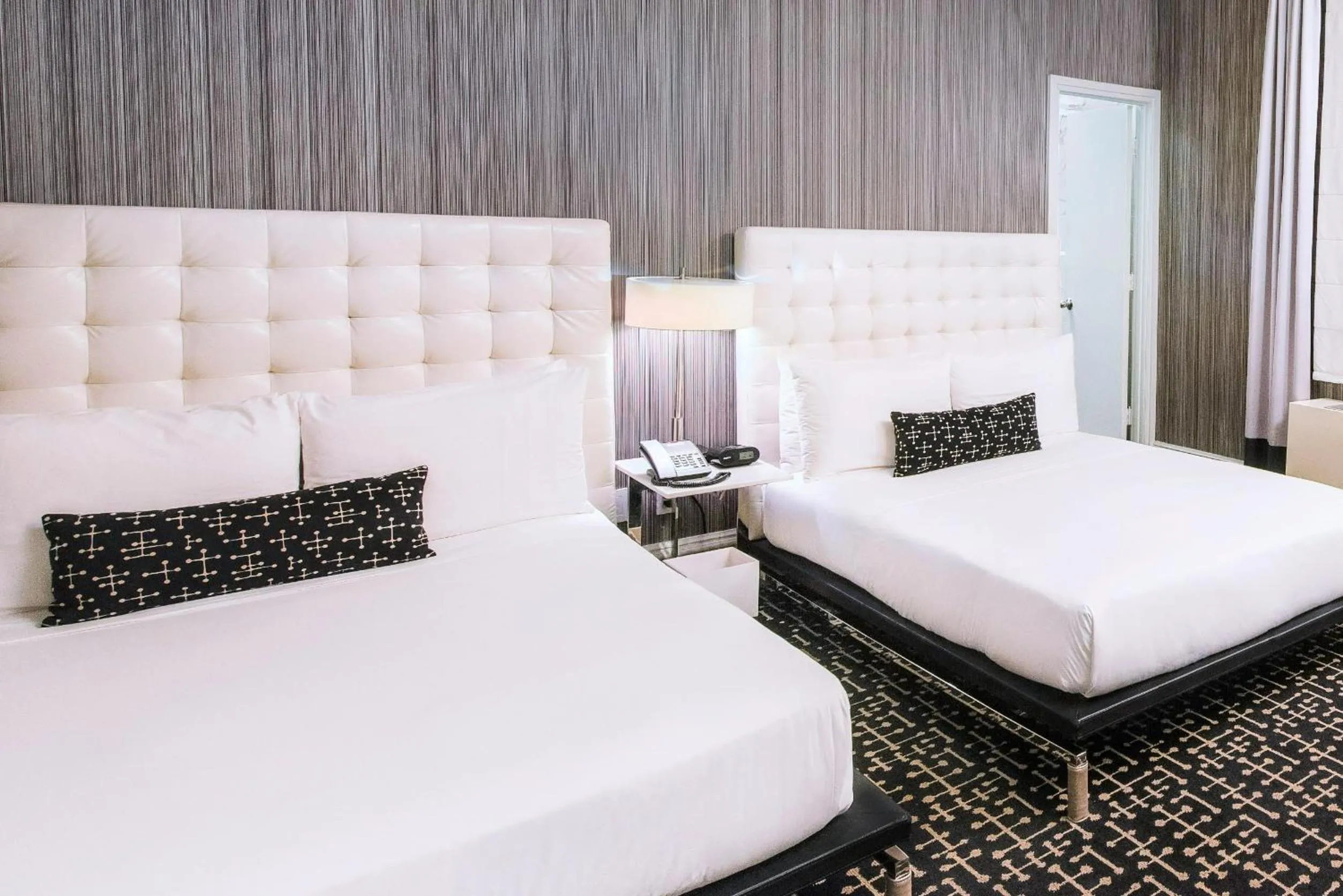 Bed in Moderne Hotel