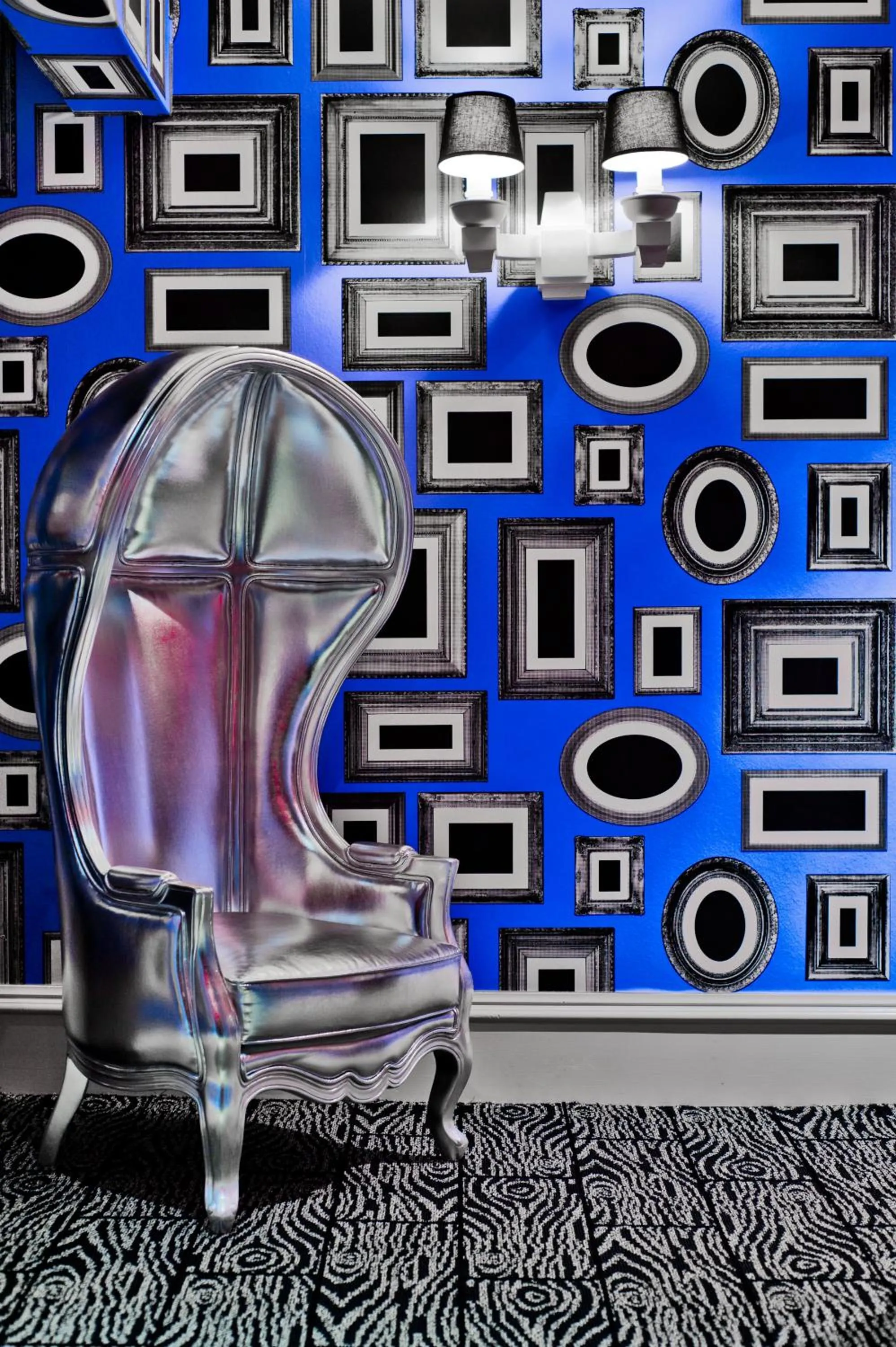 Seating area in Moderne Hotel