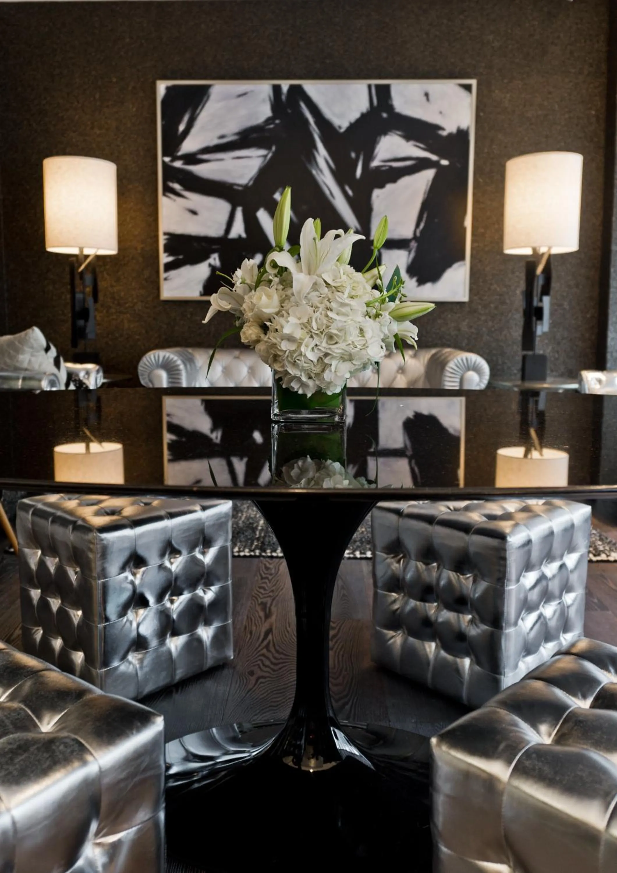 Living room in Moderne Hotel