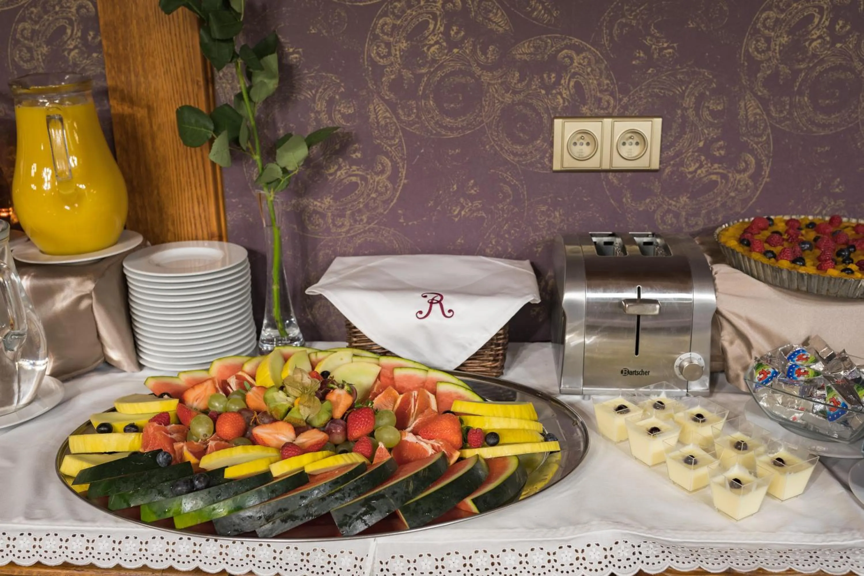 Breakfast in Wellness & Spa hotel Villa Regenhart