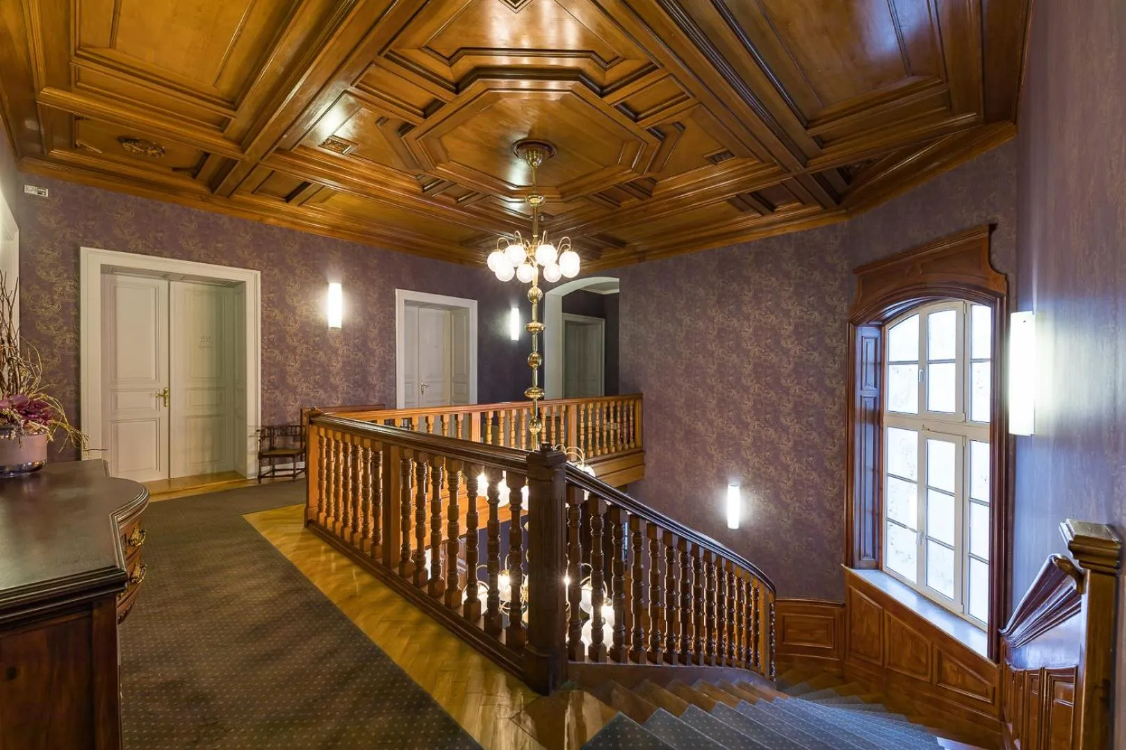 Communal lounge/ TV room in Wellness & Spa hotel Villa Regenhart