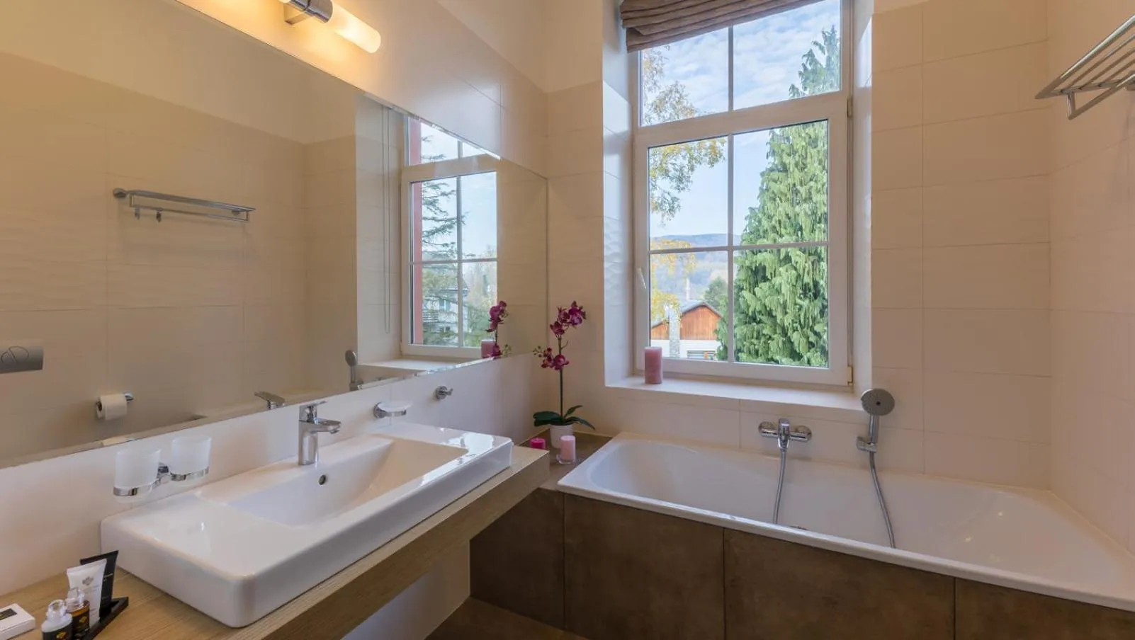 Bathroom in Wellness & Spa hotel Villa Regenhart