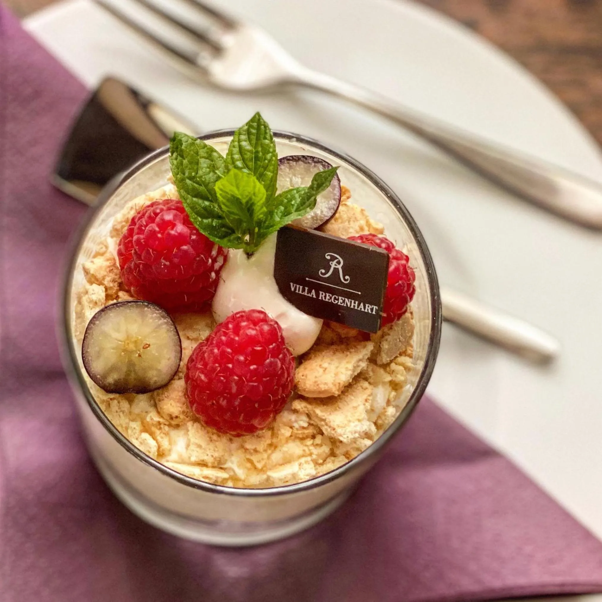 Food in Wellness & Spa hotel Villa Regenhart