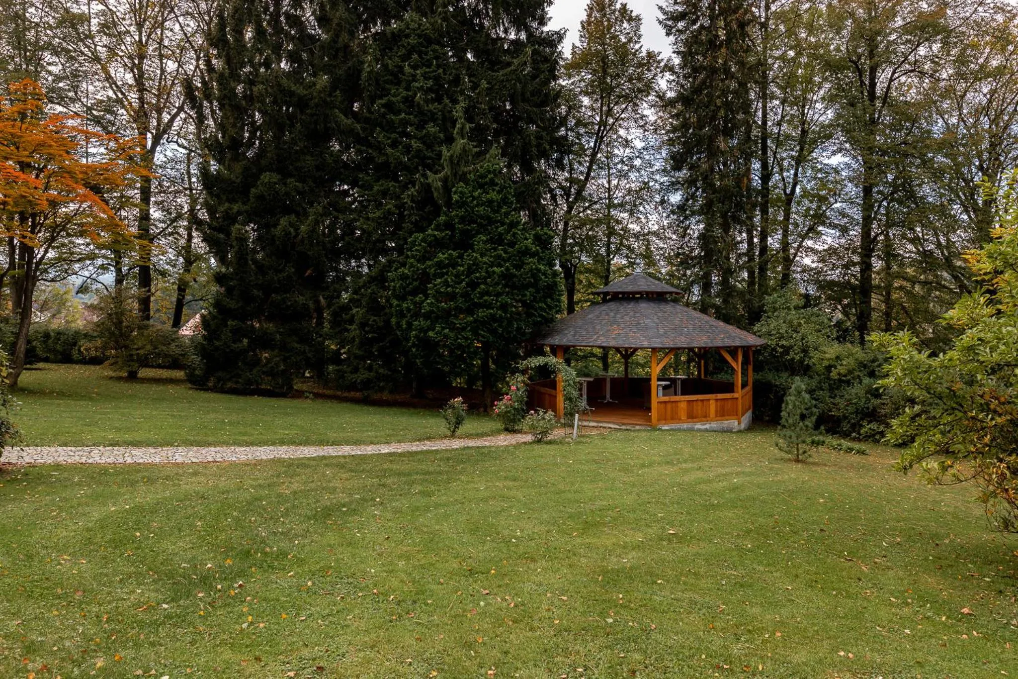 Natural landscape in Wellness & Spa hotel Villa Regenhart